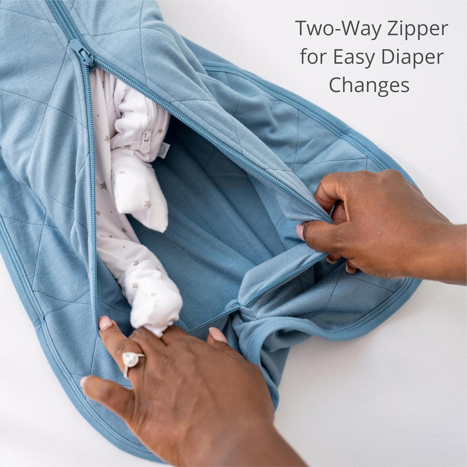 Saco de Sueño Dreamland Baby Viscosa de Bambú 0-6 Meses Salmón