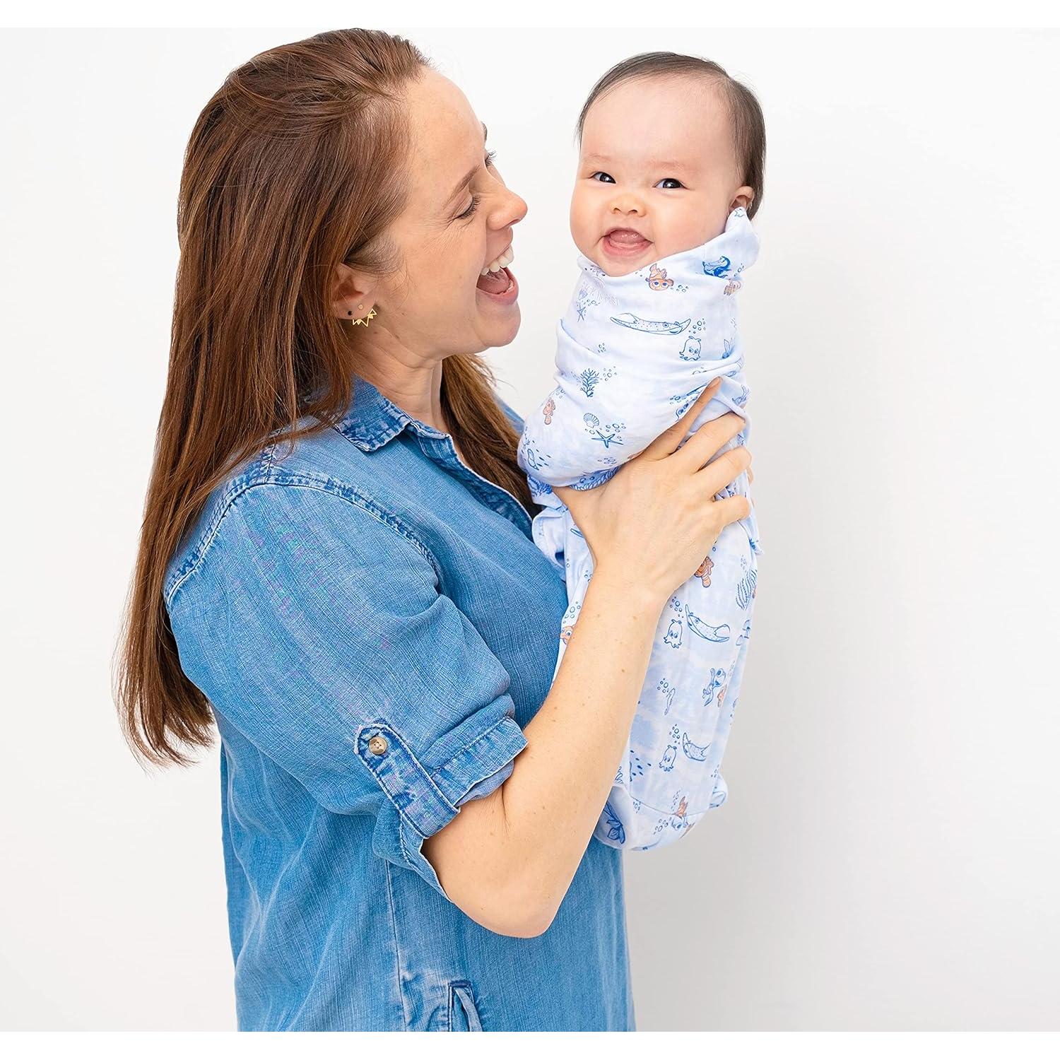 Saco de Dormir Swaddle HALO 100% Algodón Nemo Tie Dye 3-6 Meses