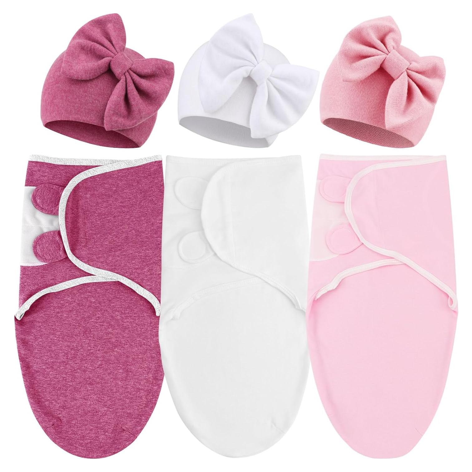 Sacos de Sueño BQUBO para Bebés 0-3 Meses 3 Piezas