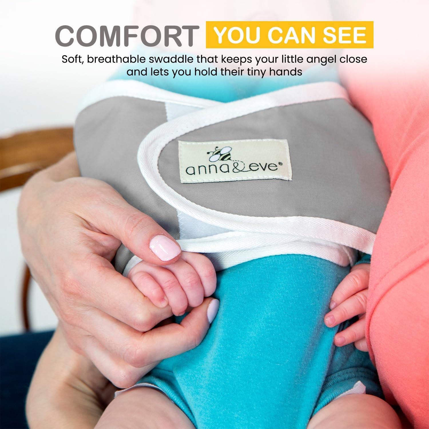 Correa de Envueltura para Bebés Anna & Eve - Algodón 100% - Grande