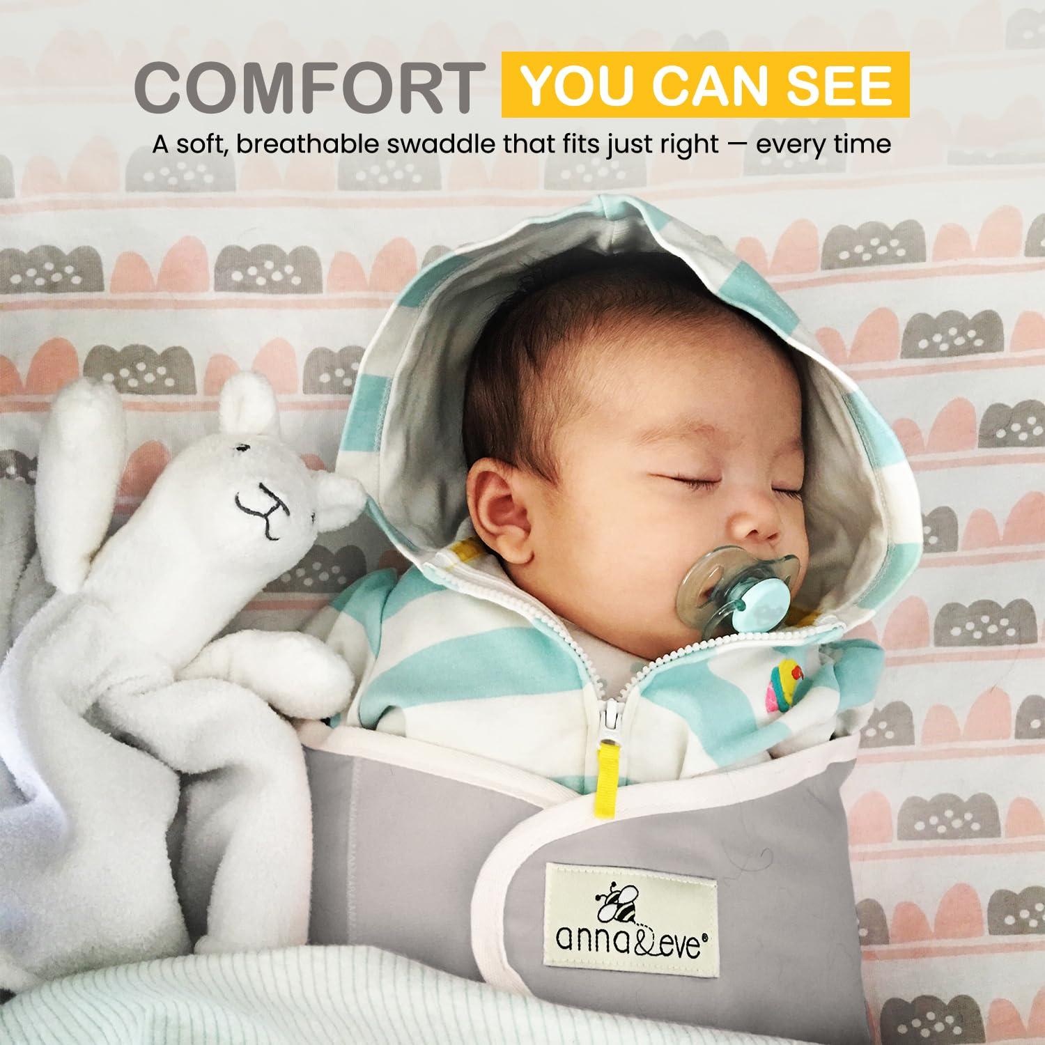 Correa de Envueltura para Bebés Anna & Eve - Algodón 100% - Grande