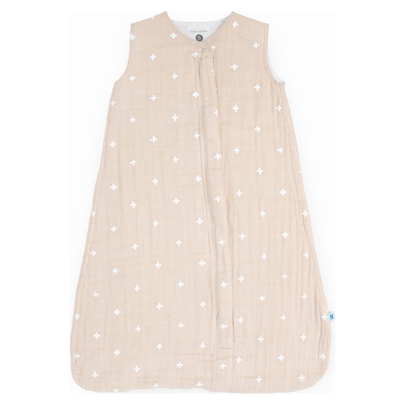 Saco de Dormir Muselina Premium 18-24 Meses Cruce Taupe