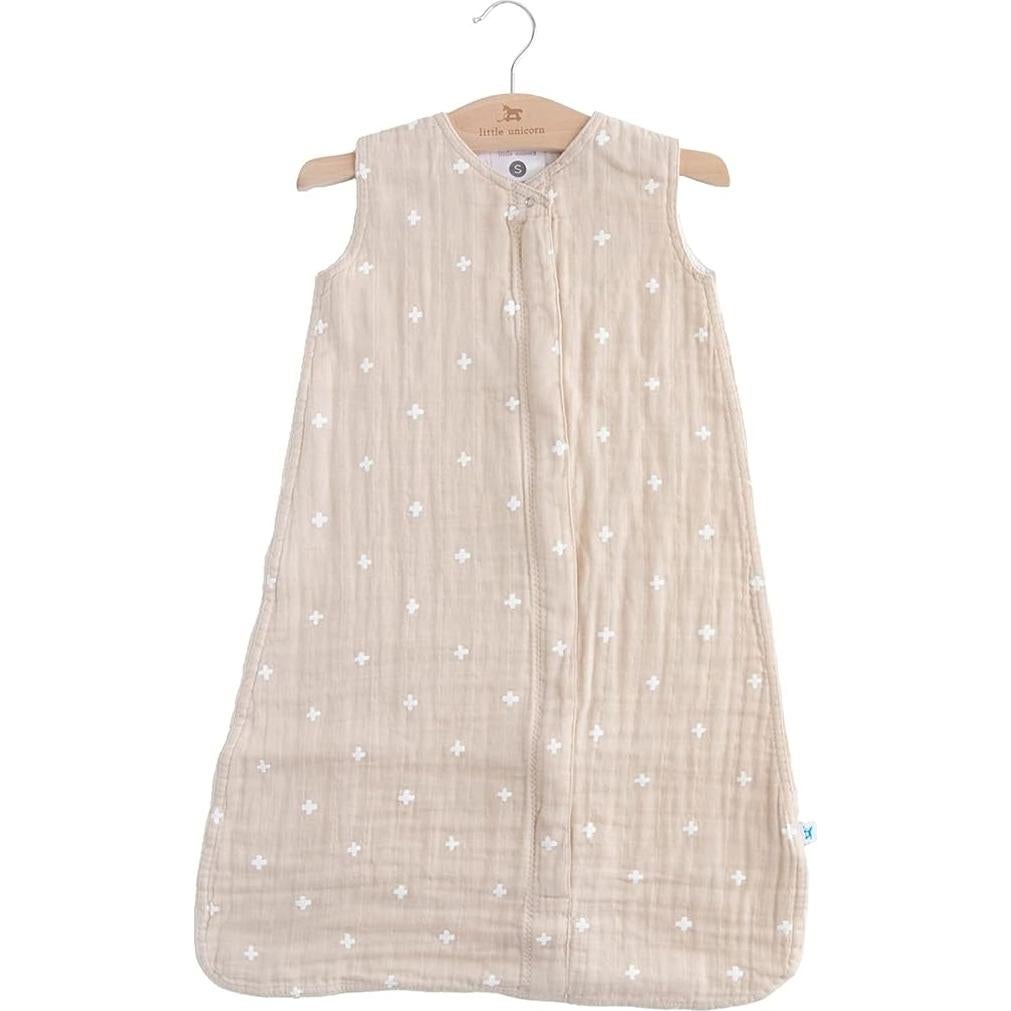 Saco de Dormir Muselina Premium 18-24 Meses Cruce Taupe