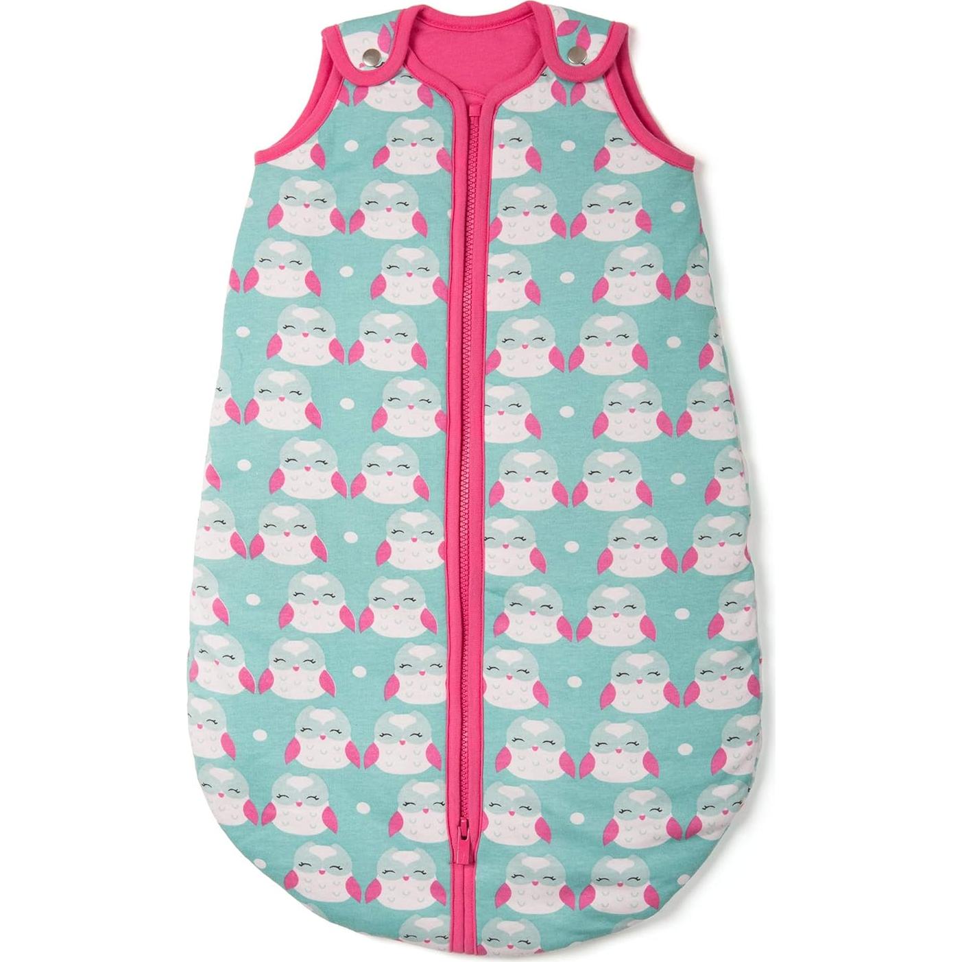 Saco de Sueño Baby Deedee Mediano 6-18 Meses Búhos Tímidos