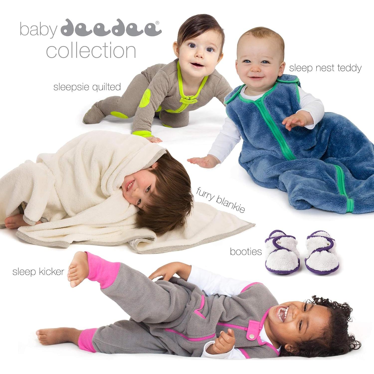 Saco de Sueño Baby Deedee Mediano 6-18 Meses Búhos Tímidos