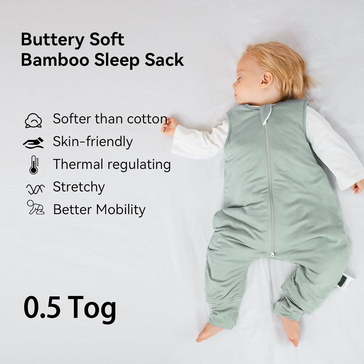 Saco de Dormir BubblePanda para Bebés 6-12 Meses 0.5 Tog