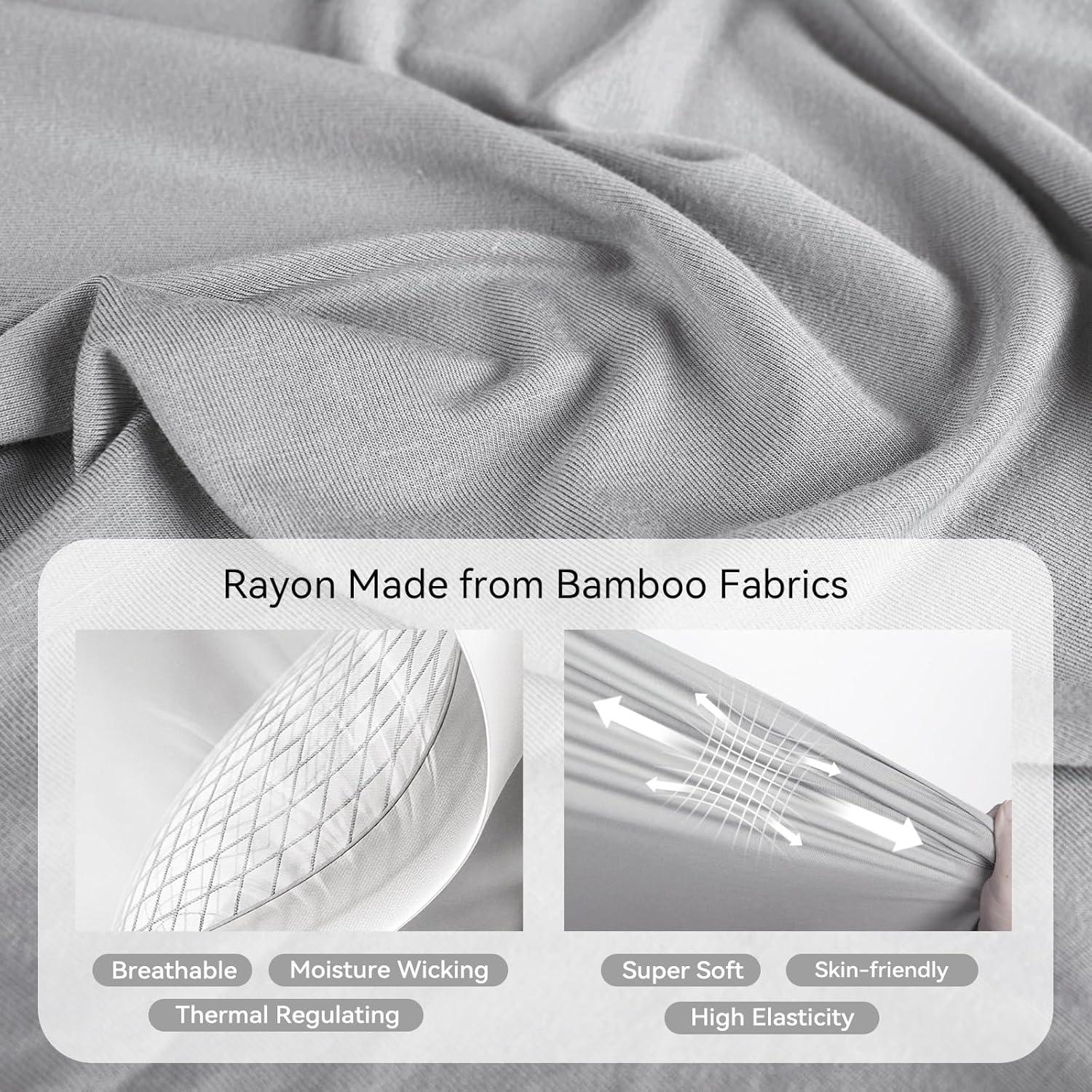 Saco de dormir de bambú EasyFi 0-24 meses 0.5 Tog - Azul y Gris