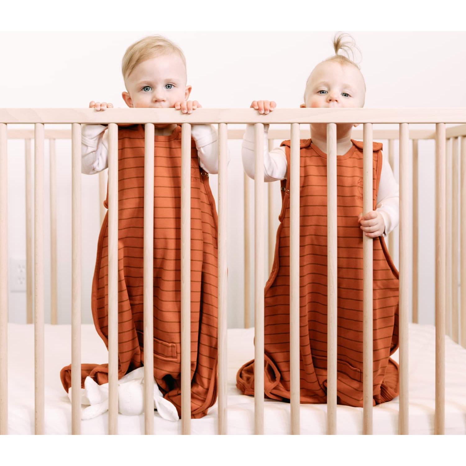 Saco de Sueño Woolino para Niños 2-4 Años, Lana Merino y Algodón