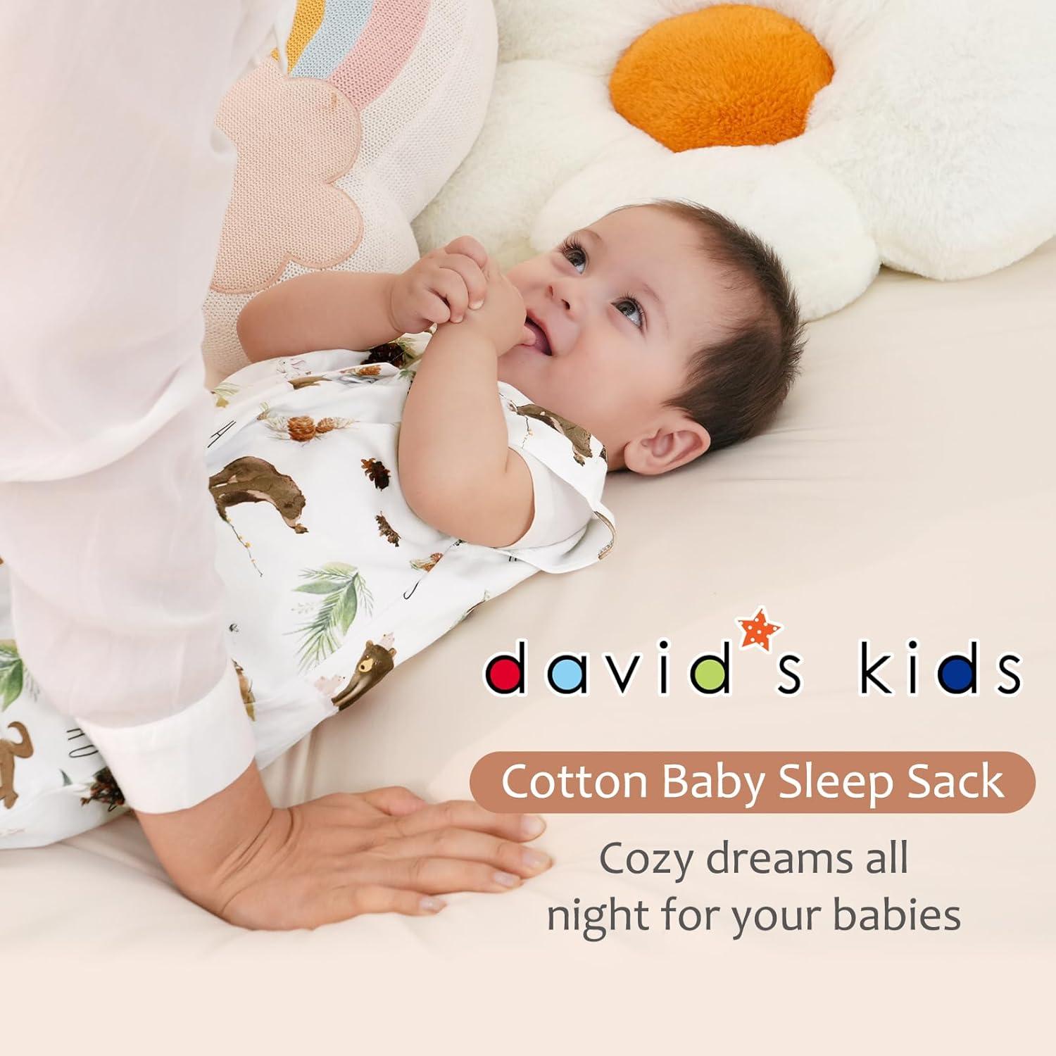 Sacos de Dormir 100% Algodón Orgánico David's Kids Mediano