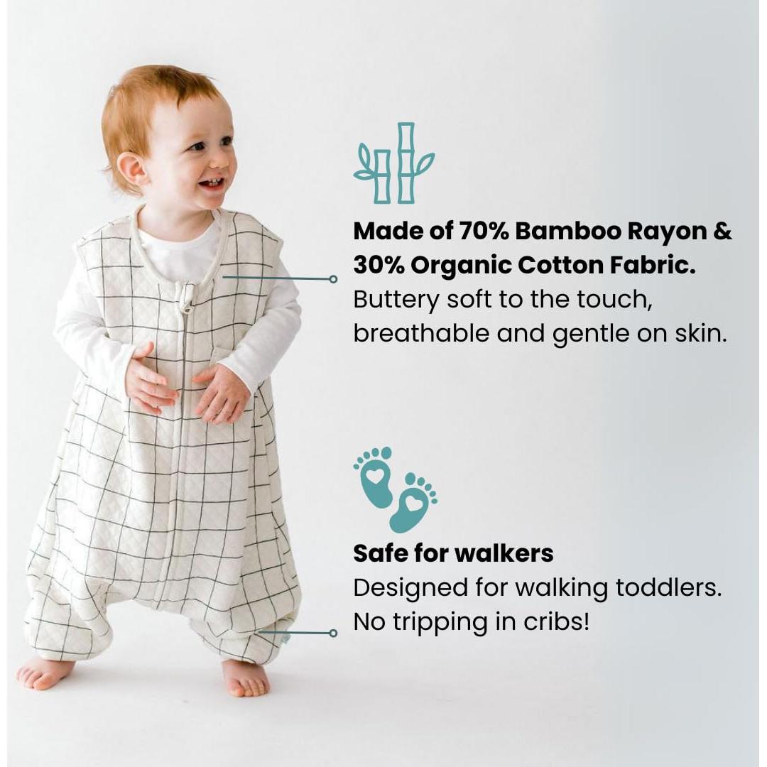 Saco de Dormir Tealbee Dreamsuit 12-24 meses A Cuadros 0.8 TOG