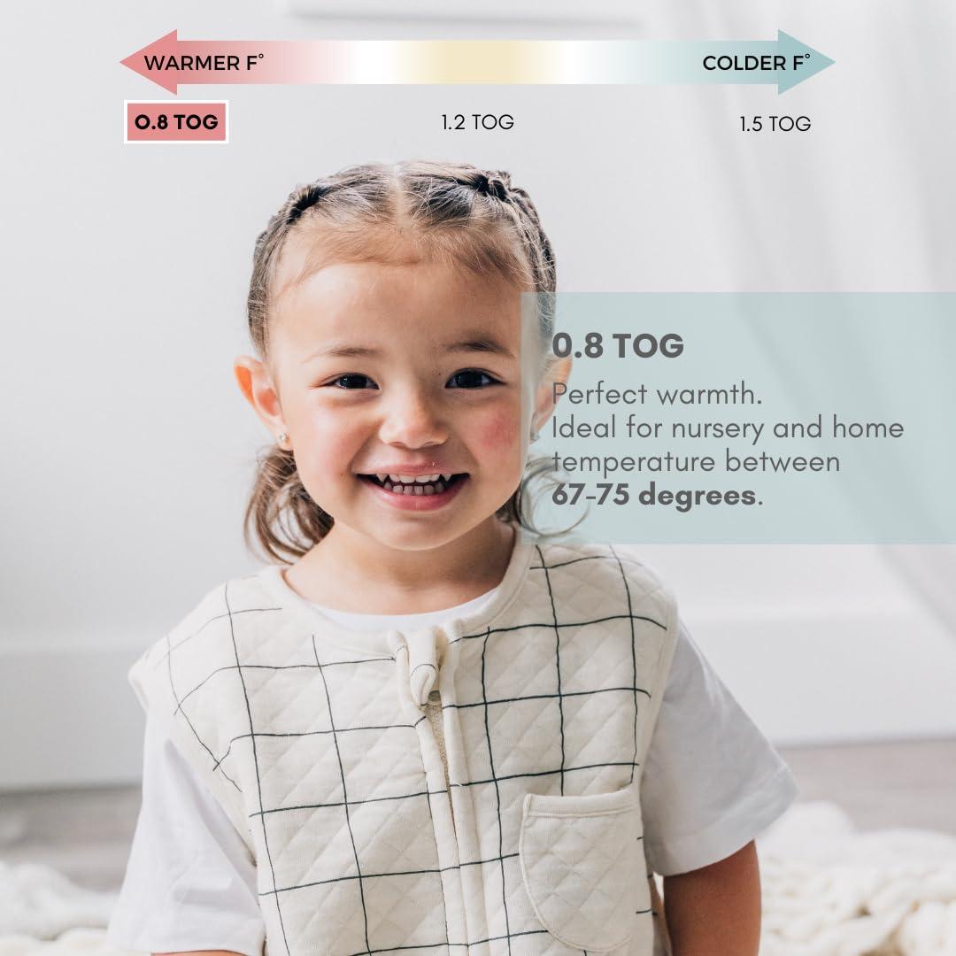 Saco de Dormir Tealbee Dreamsuit 12-24 meses A Cuadros 0.8 TOG