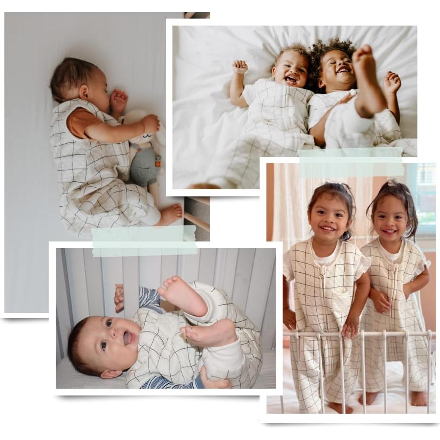 Saco de Dormir Tealbee Dreamsuit 12-24 meses A Cuadros 0.8 TOG