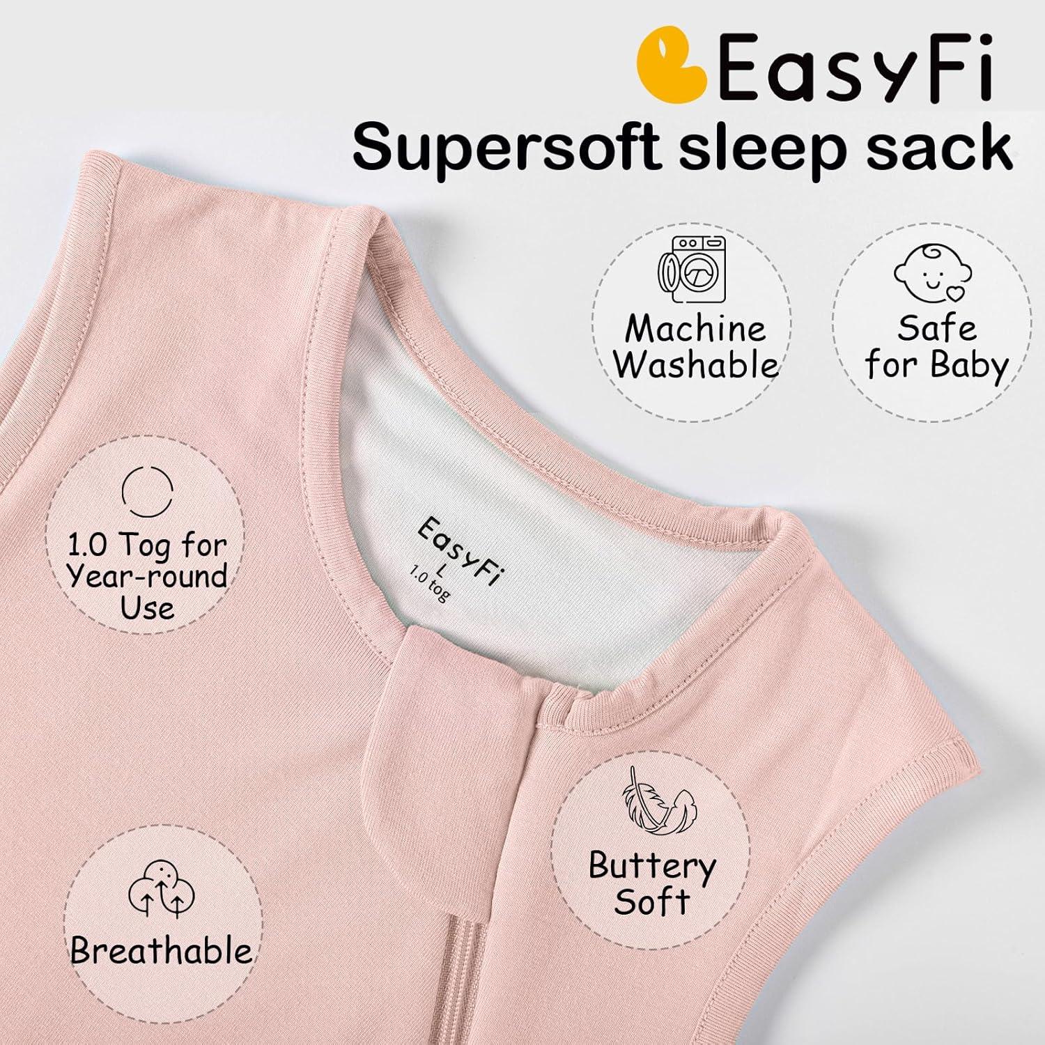 Saco de dormir Supersoft Bambú 1.0 Tog Unisex 6-12 meses Rosa