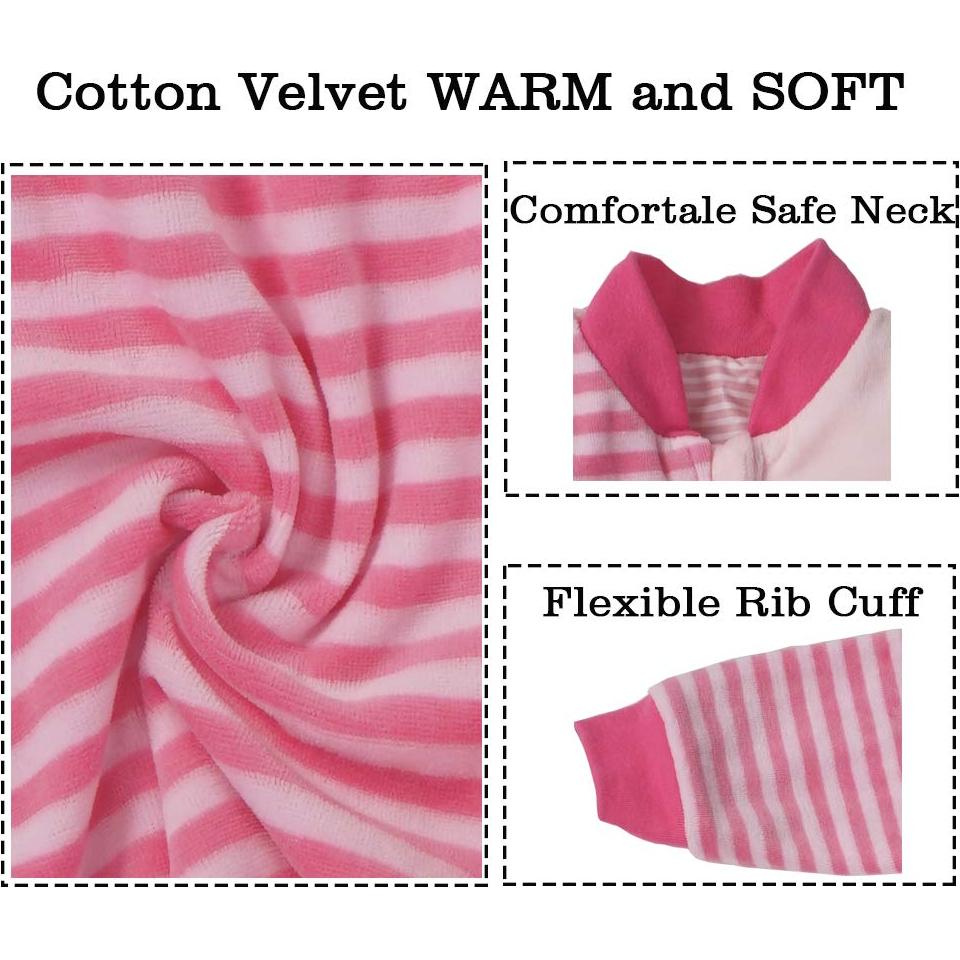 Saco de Sueño para Niños Pequeños BloomSTAR XL Rosa Algodón