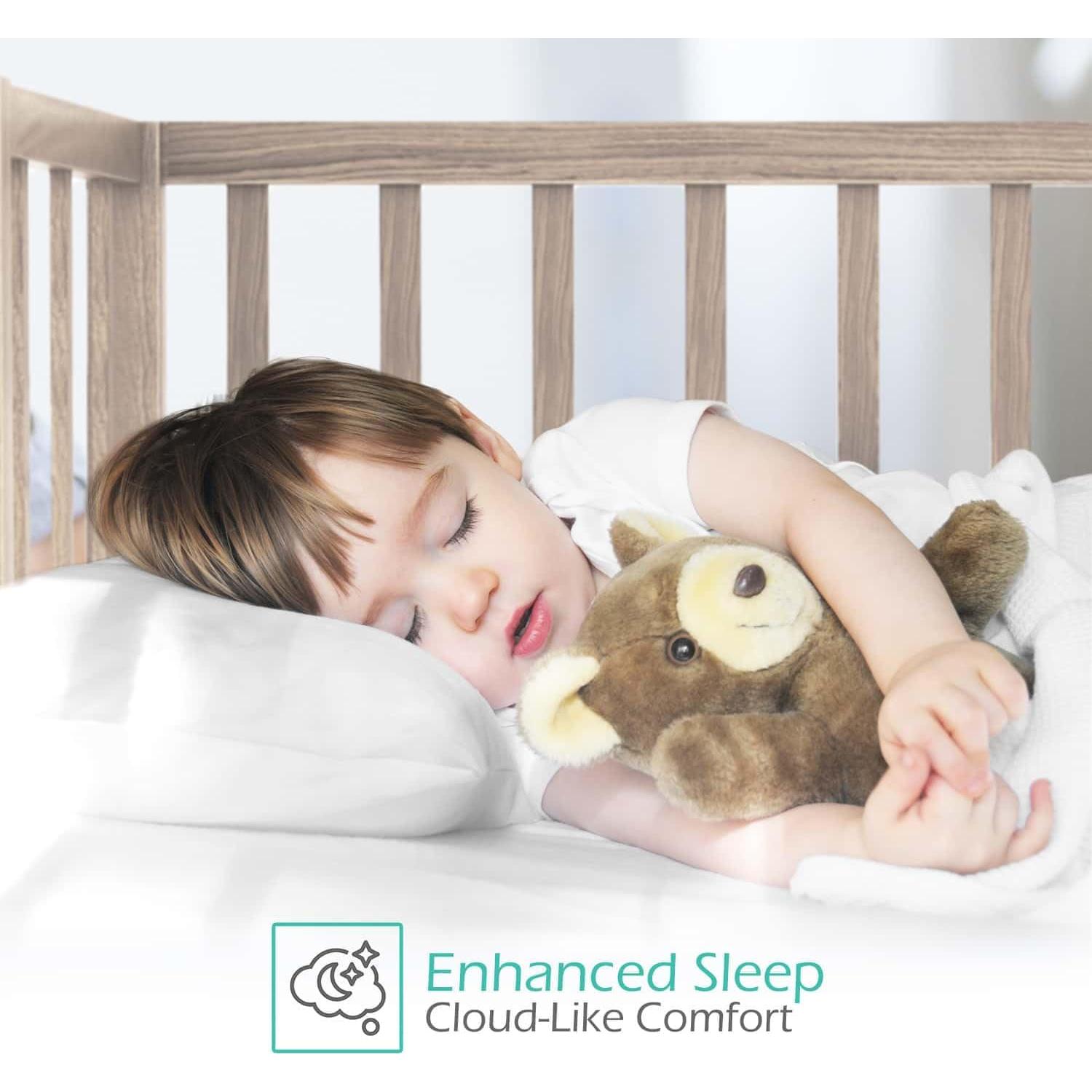 Almohada para Niños Pequeños Nestl 2 Pack 33x46 cm Algodón