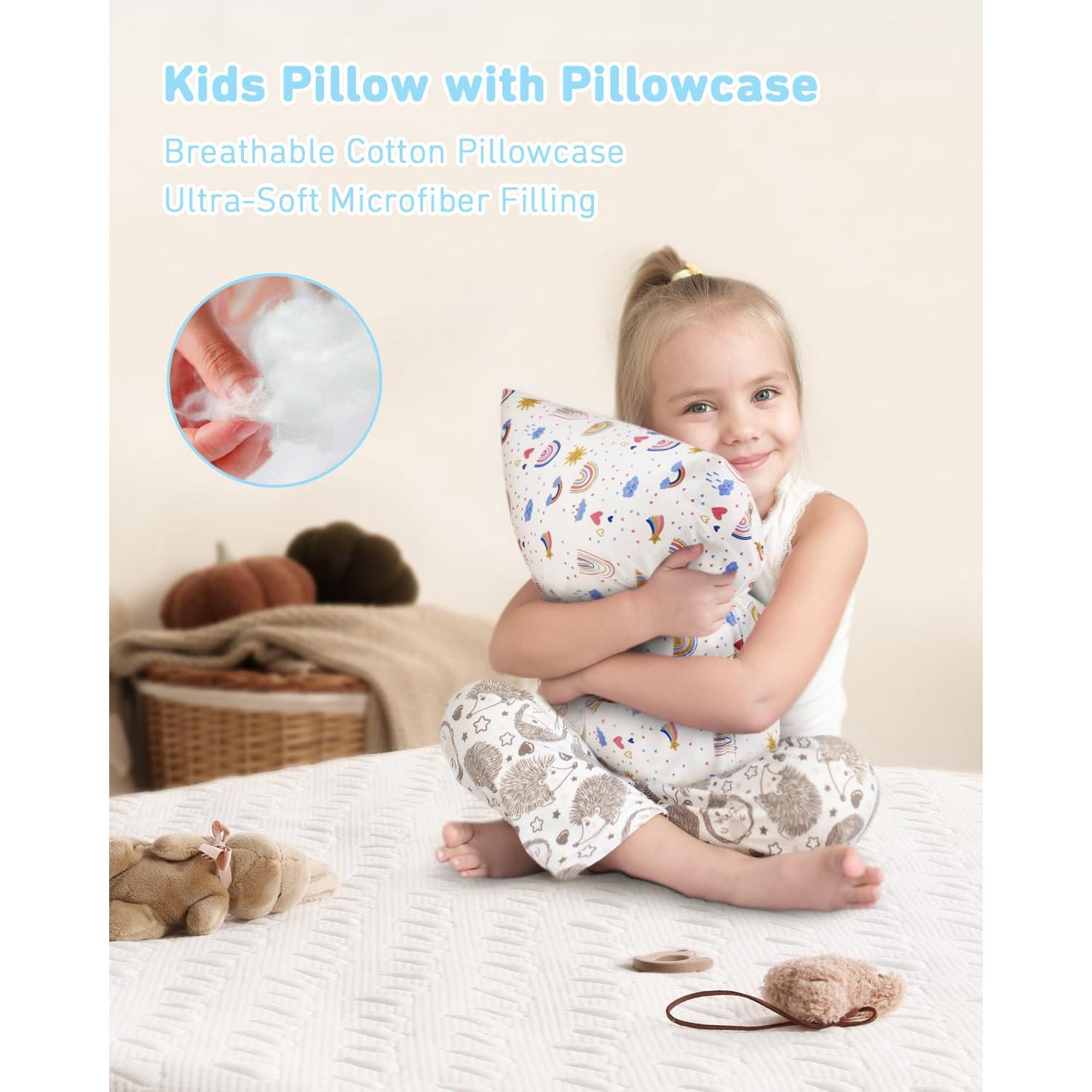 Almohada para Niños Babebay 33x46 cm Algodón Hipoalergénica