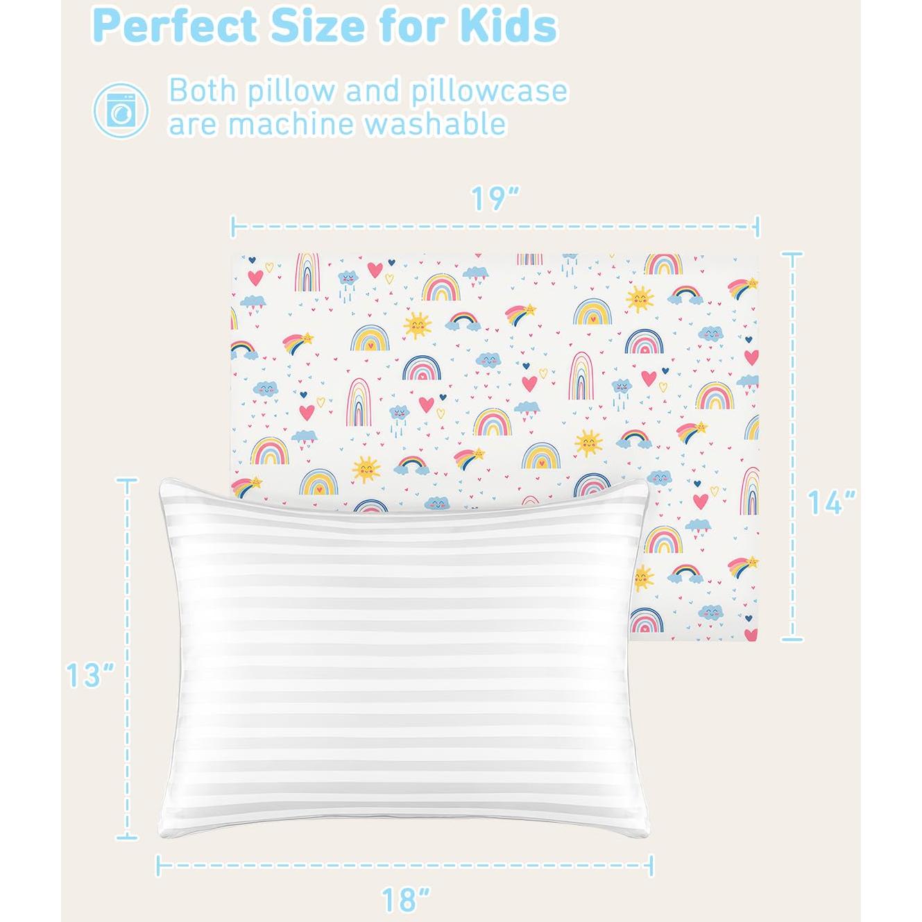 Almohada para Niños Babebay 33x46 cm Algodón Hipoalergénica