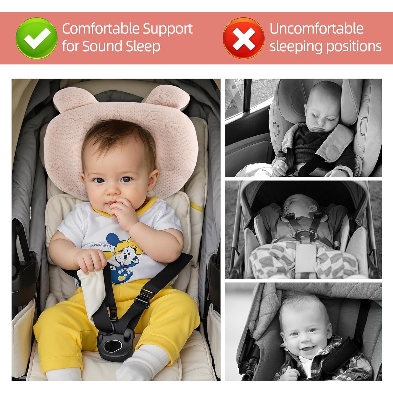 Almohada para Bebés Foileon Ajustable Hipoalergénica 21.8cm