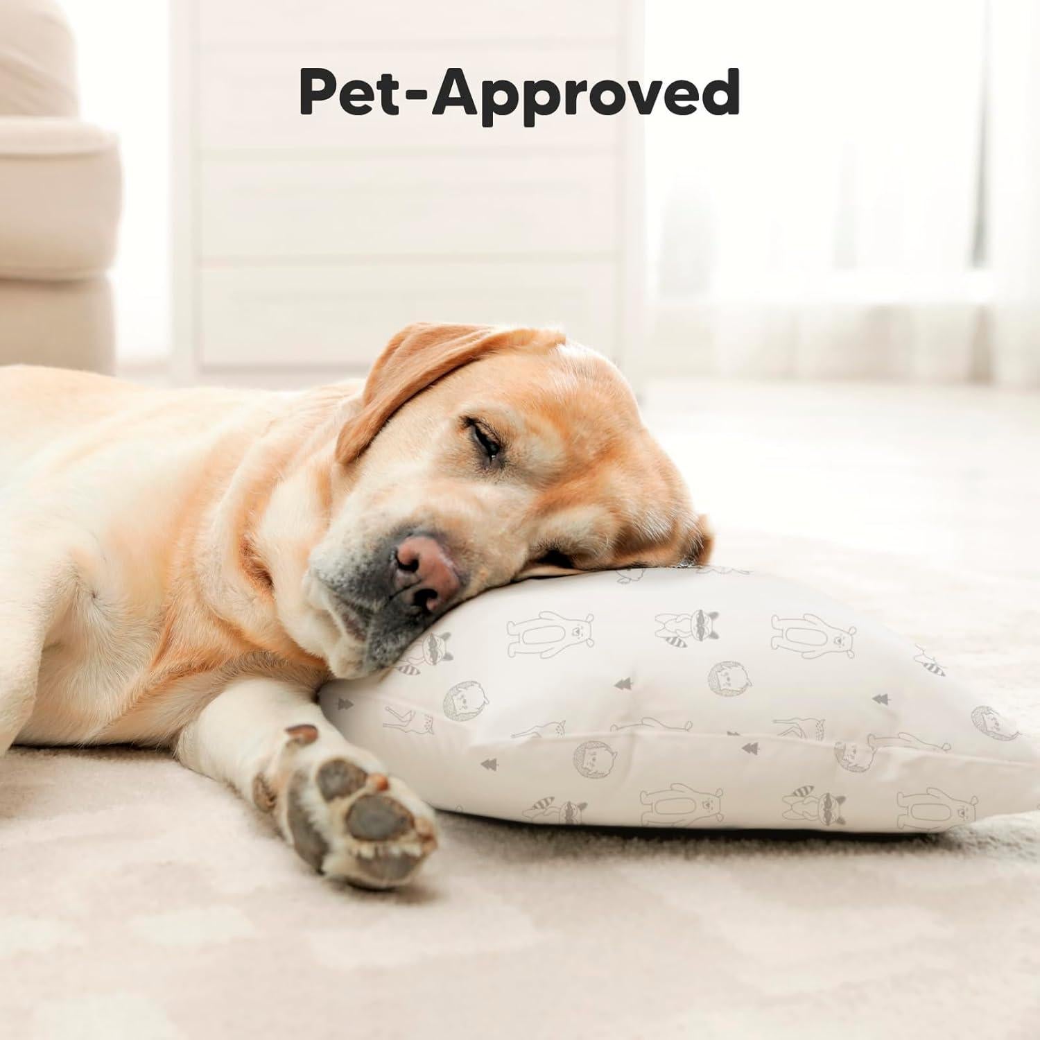 Almohada Jumbo para Niños KeaBabies 35.5x50.8 cm Algodón Orgánico