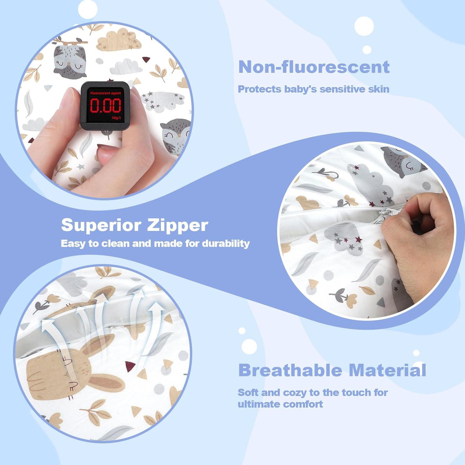 Cojín Portátil para Bebés Gris - Nido 0 a 24 Meses