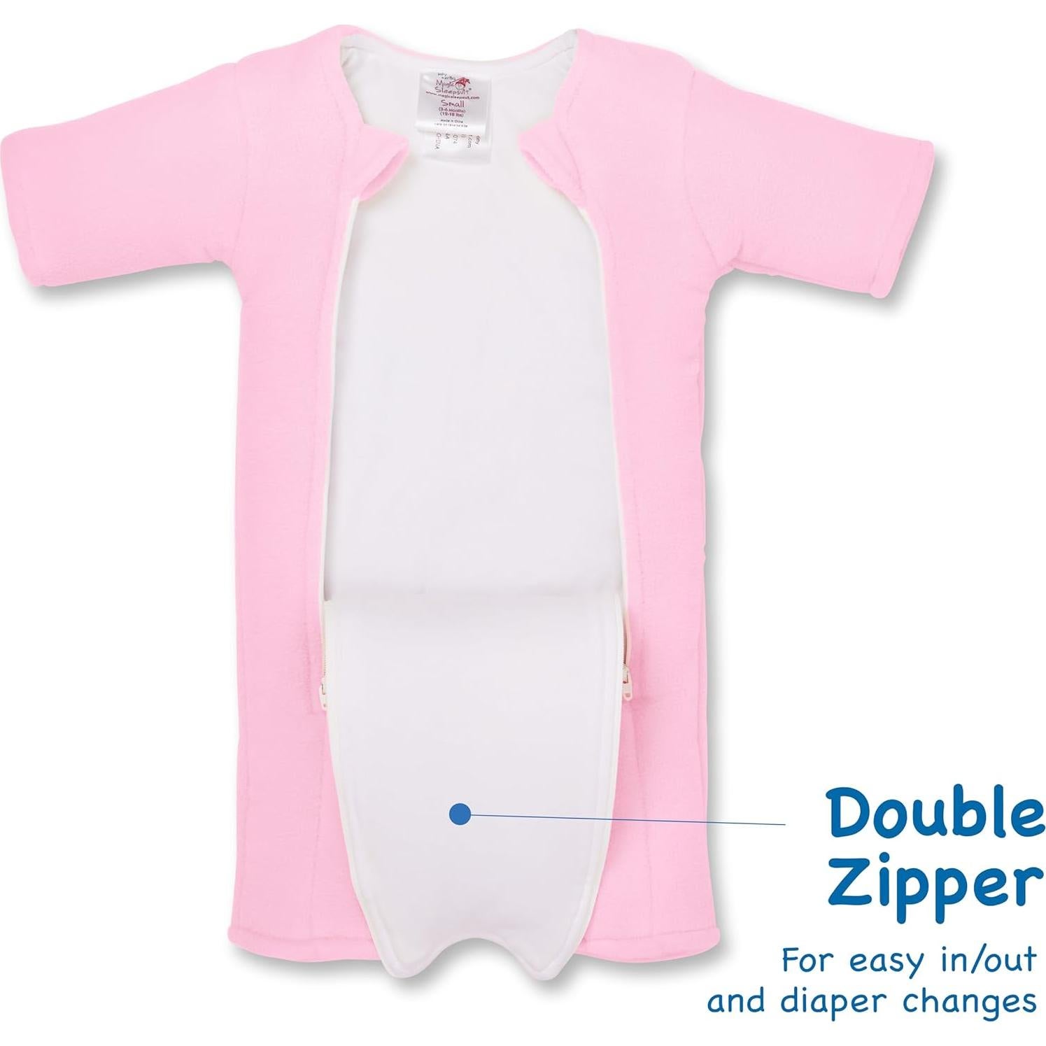 Magic Sleepsuit HALO Bebé Transición Swaddle Rosa 3-6 Meses