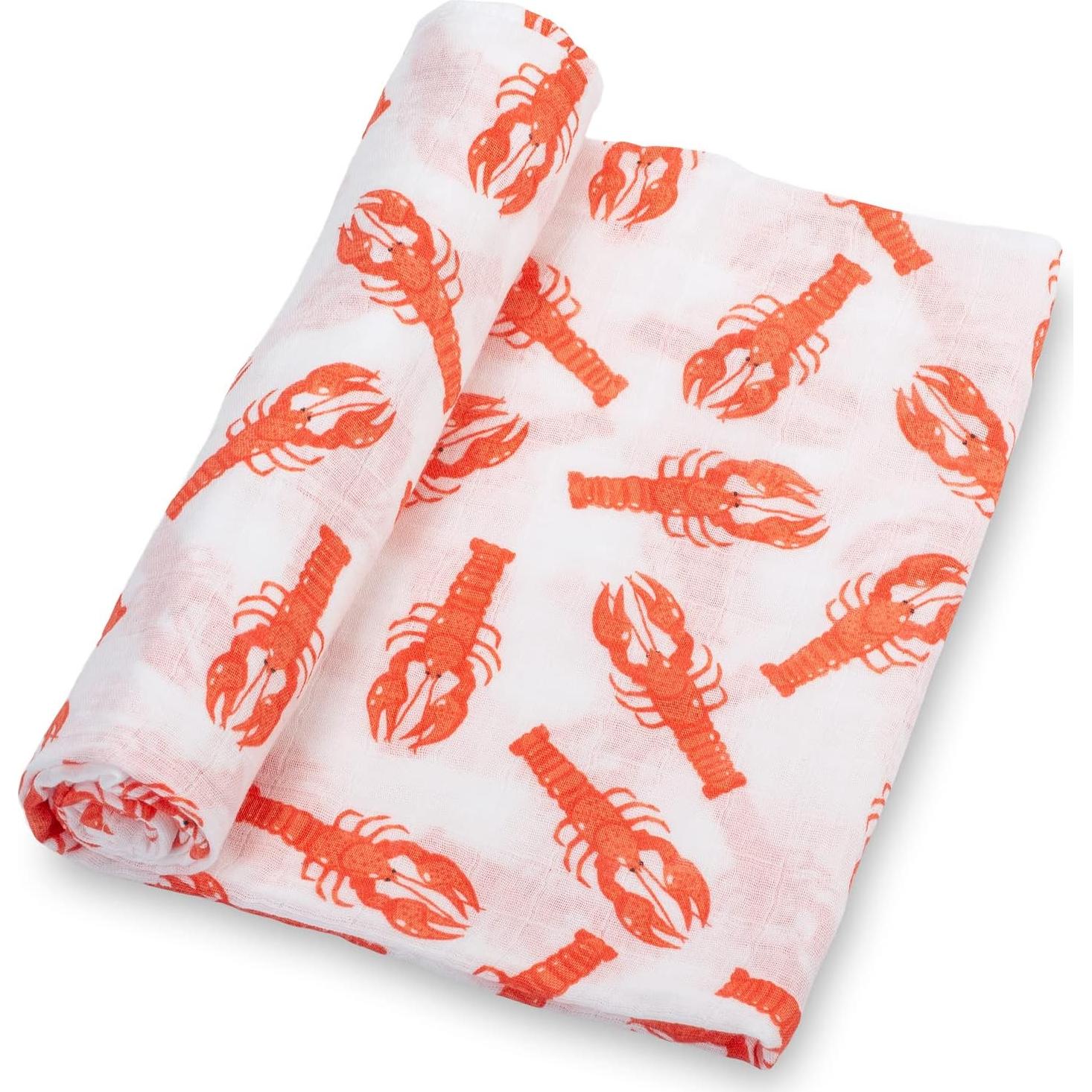 Mantas de Envolver LollyBanks 100% Algodón 120x120 cm - Juego Navegar