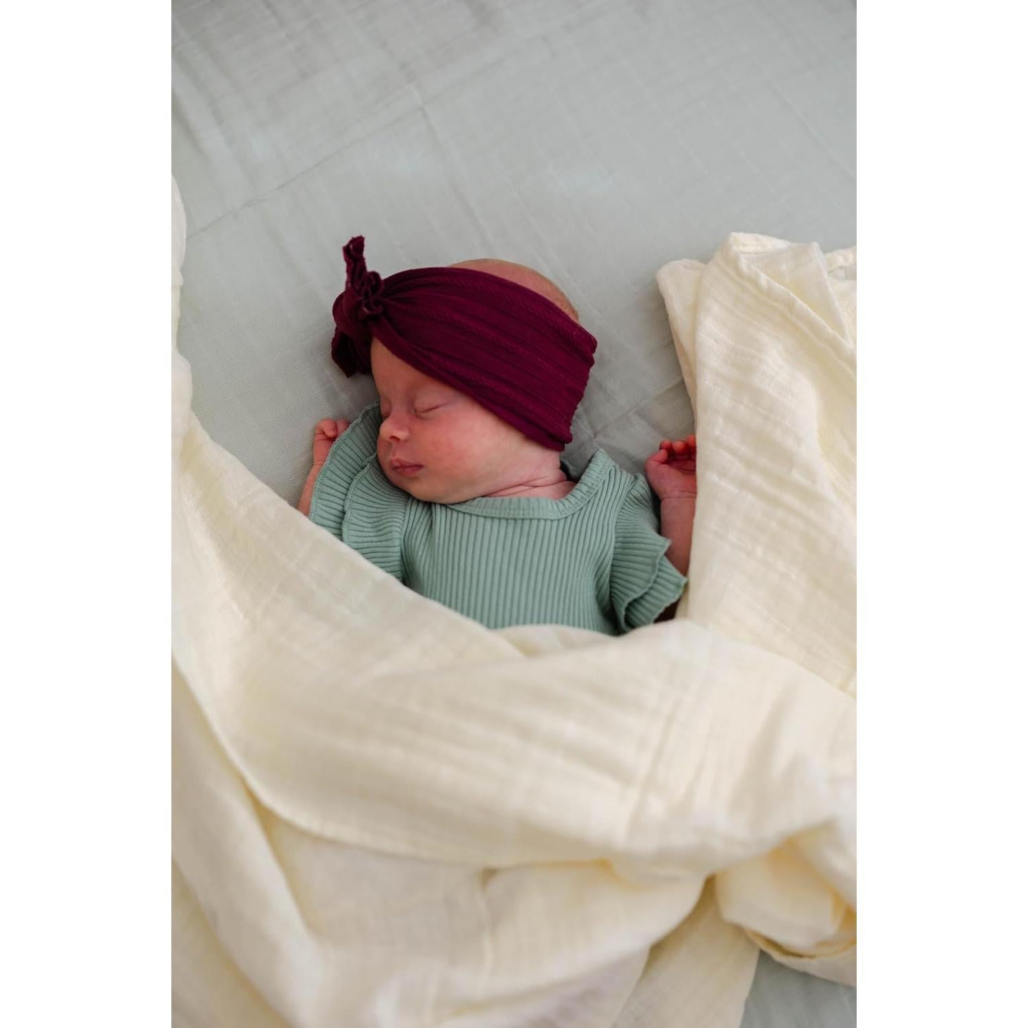 Mantas de Envoltura 100% Algodón Sunshine & Snuggles 120x120cm 2-Pack