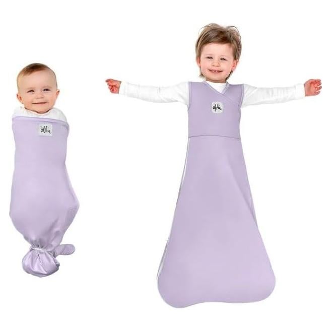Paquete Sueño Bebés Ollie Swaddle y Alphie Sleep Pouch - Manta Ajustable