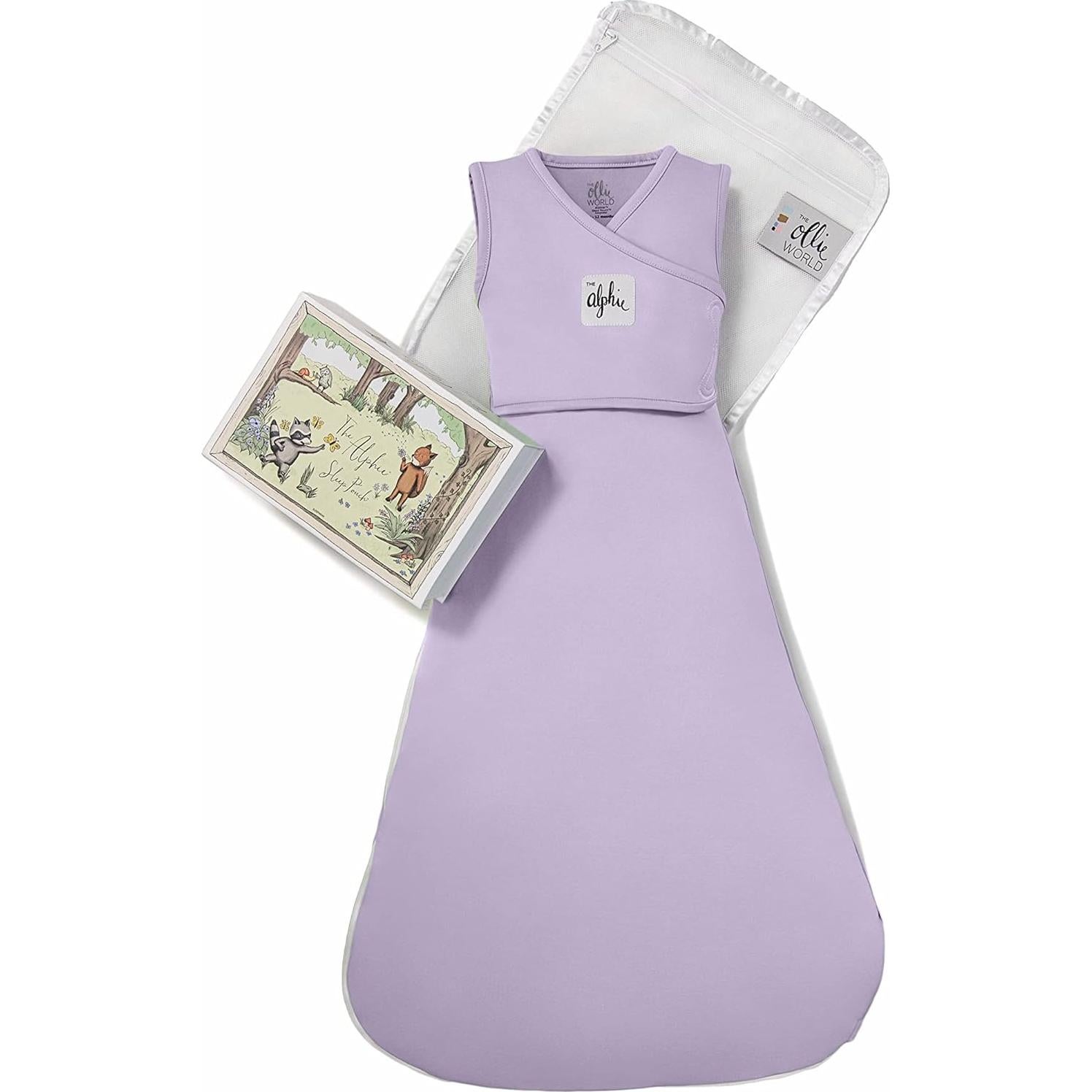 Paquete Sueño Bebés Ollie Swaddle y Alphie Sleep Pouch - Manta Ajustable