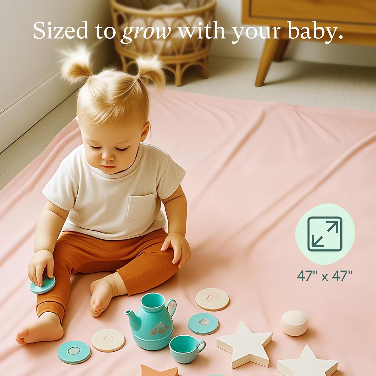 Manta de Envoltura PurComfy Rosa 119.4x119.4 cm Transpirable