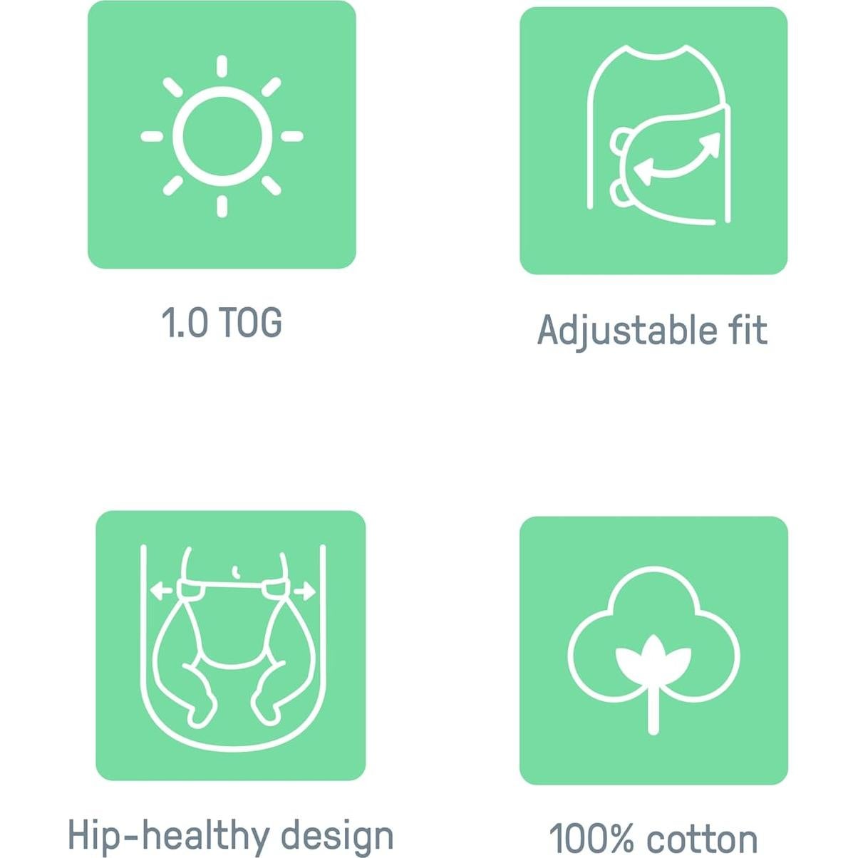 SwaddleMe Swaddle Original 100% Algodón 0-3 Meses 3 Piezas