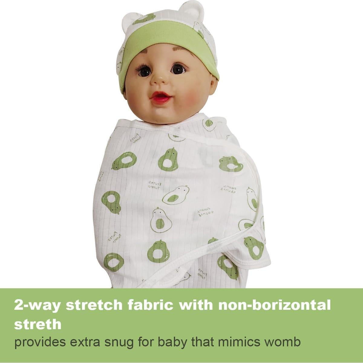 Paquete de 3 Sacos de Sueño Orgánicos para Bebés ATOGNQI