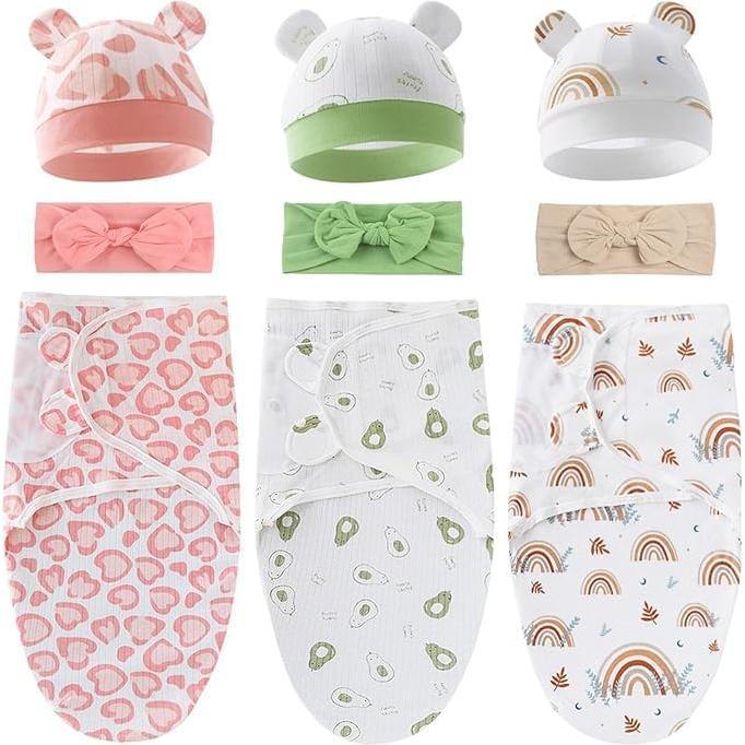 Paquete de 3 Sacos de Sueño Orgánicos para Bebés ATOGNQI