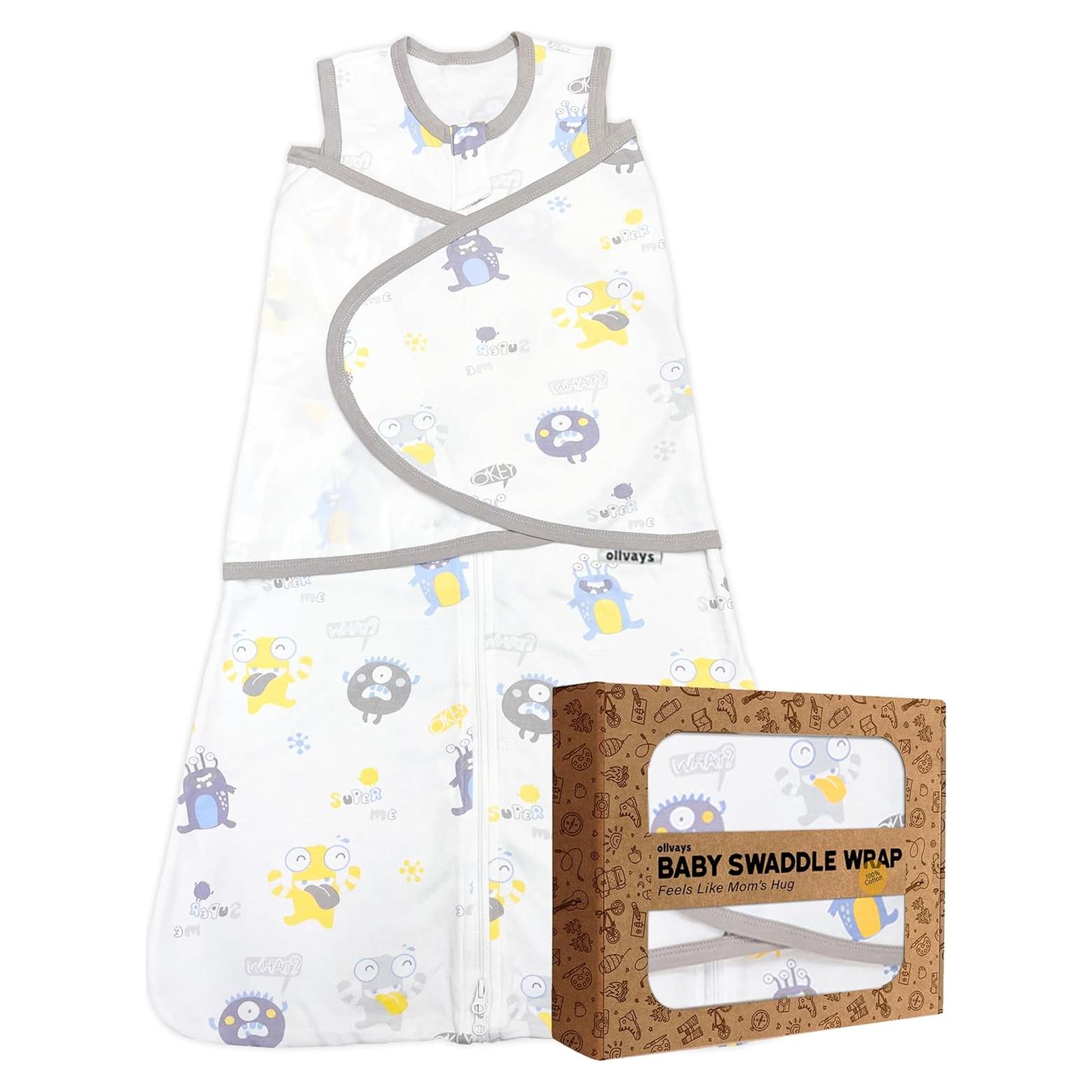 Saco de Sueño para Bebés 100% Algodón TOG 1.5 3-6 Meses