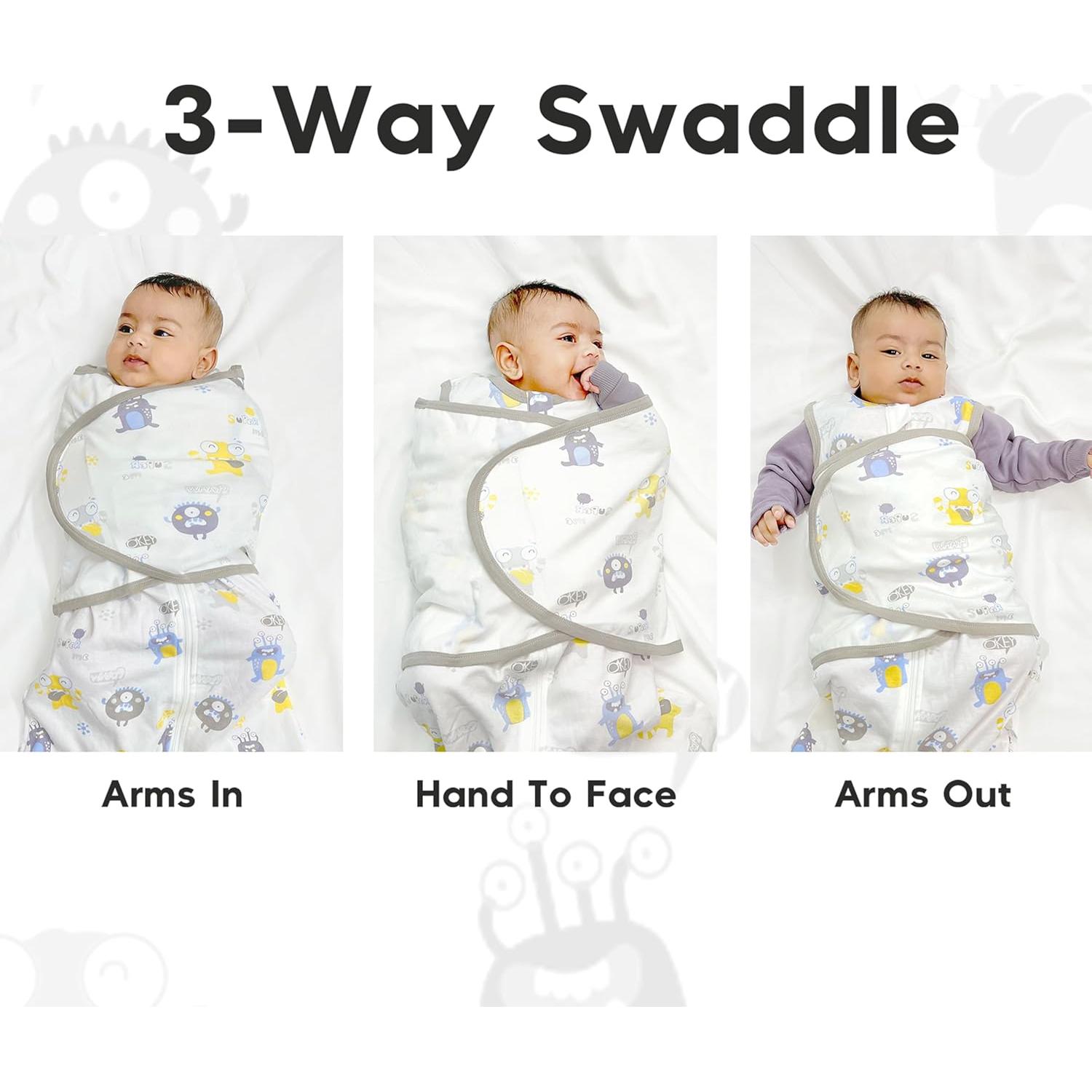 Saco de Sueño para Bebés 100% Algodón TOG 1.5 3-6 Meses