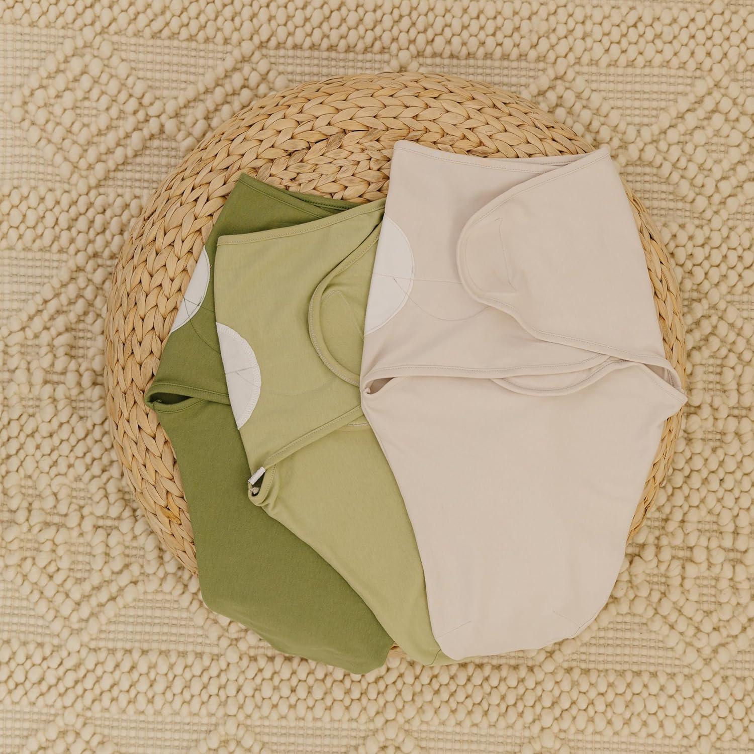 Envoltura Ajustable Ouch Baby 100% Algodón 0-3 Meses Paquete 3