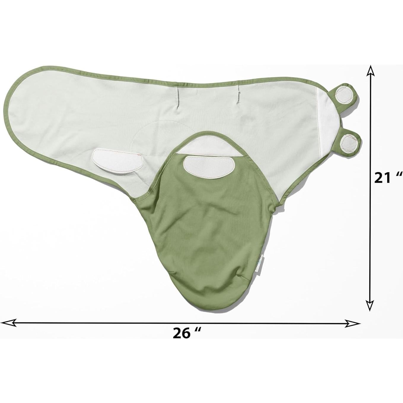 Envoltura Ajustable Ouch Baby 100% Algodón 0-3 Meses Paquete 3