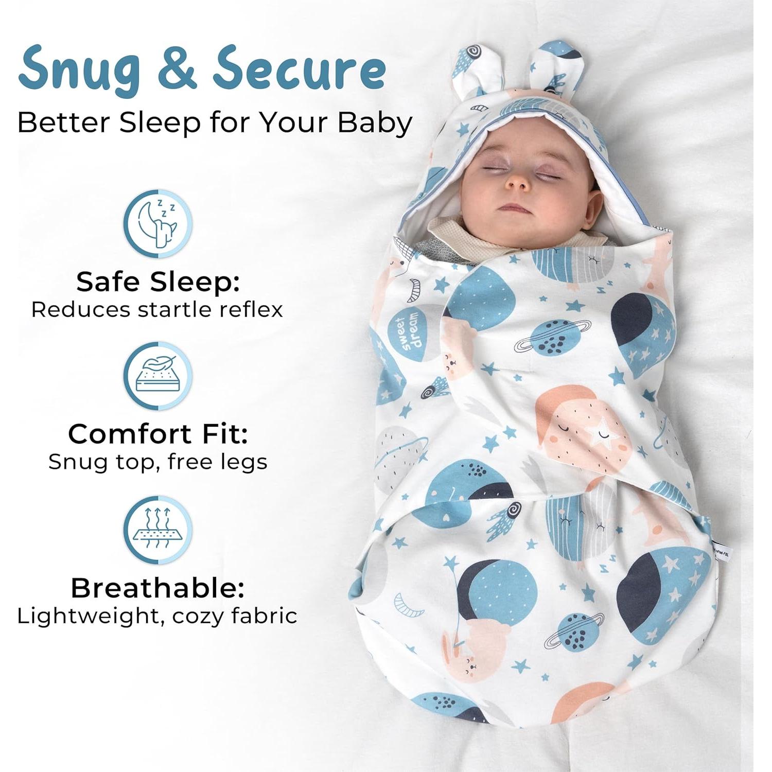 Saco de Sueño JoyCrafted-FBL 3-6 Meses Galaxia Dulces