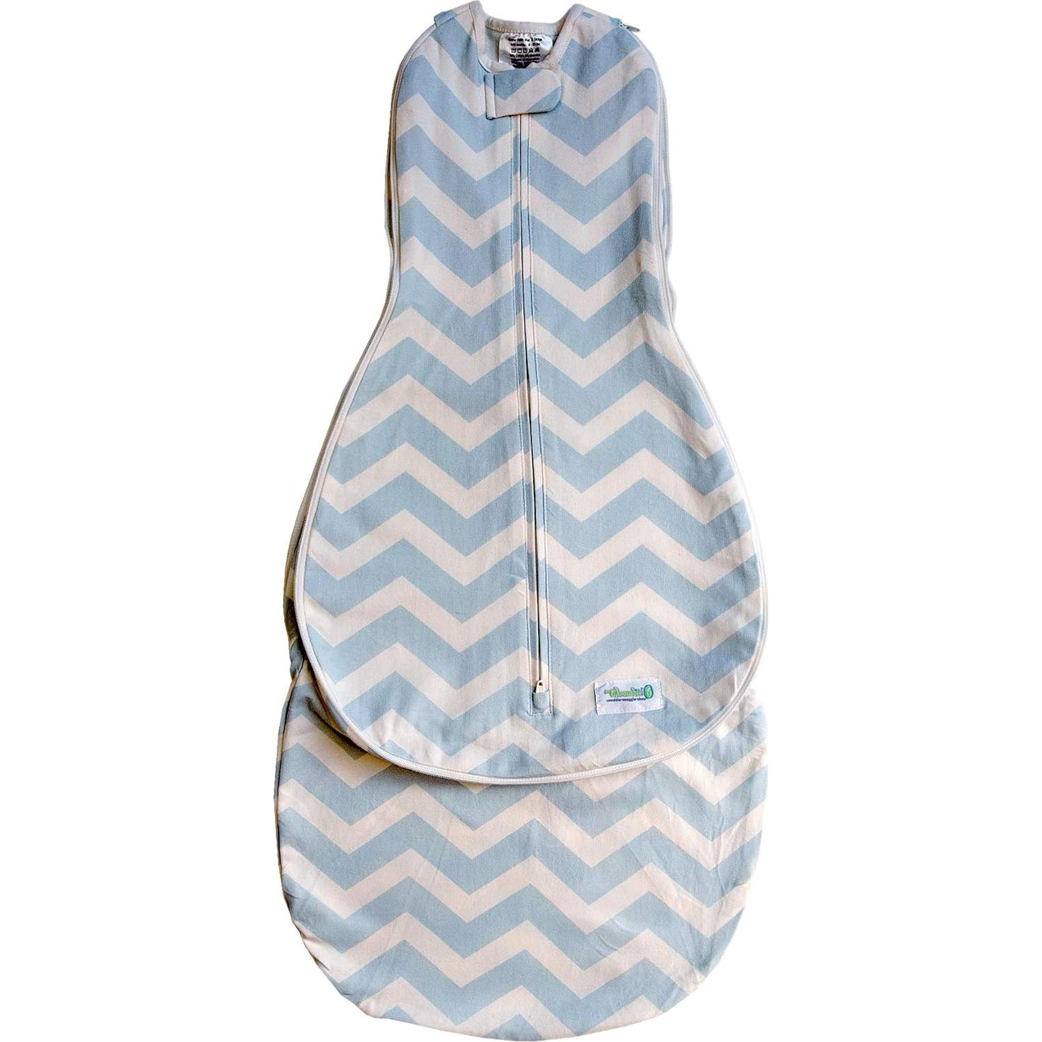 Saco de Dormir Woombie Crece Conmigo 0-18 Meses Chevron Azul