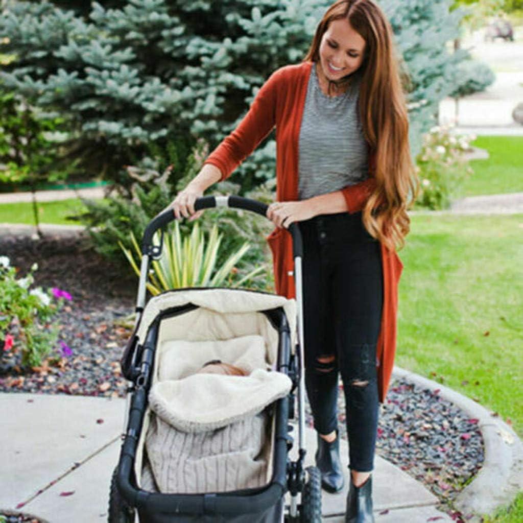 Saco de Dormir de Punto para Bebés Unisex 68x38cm