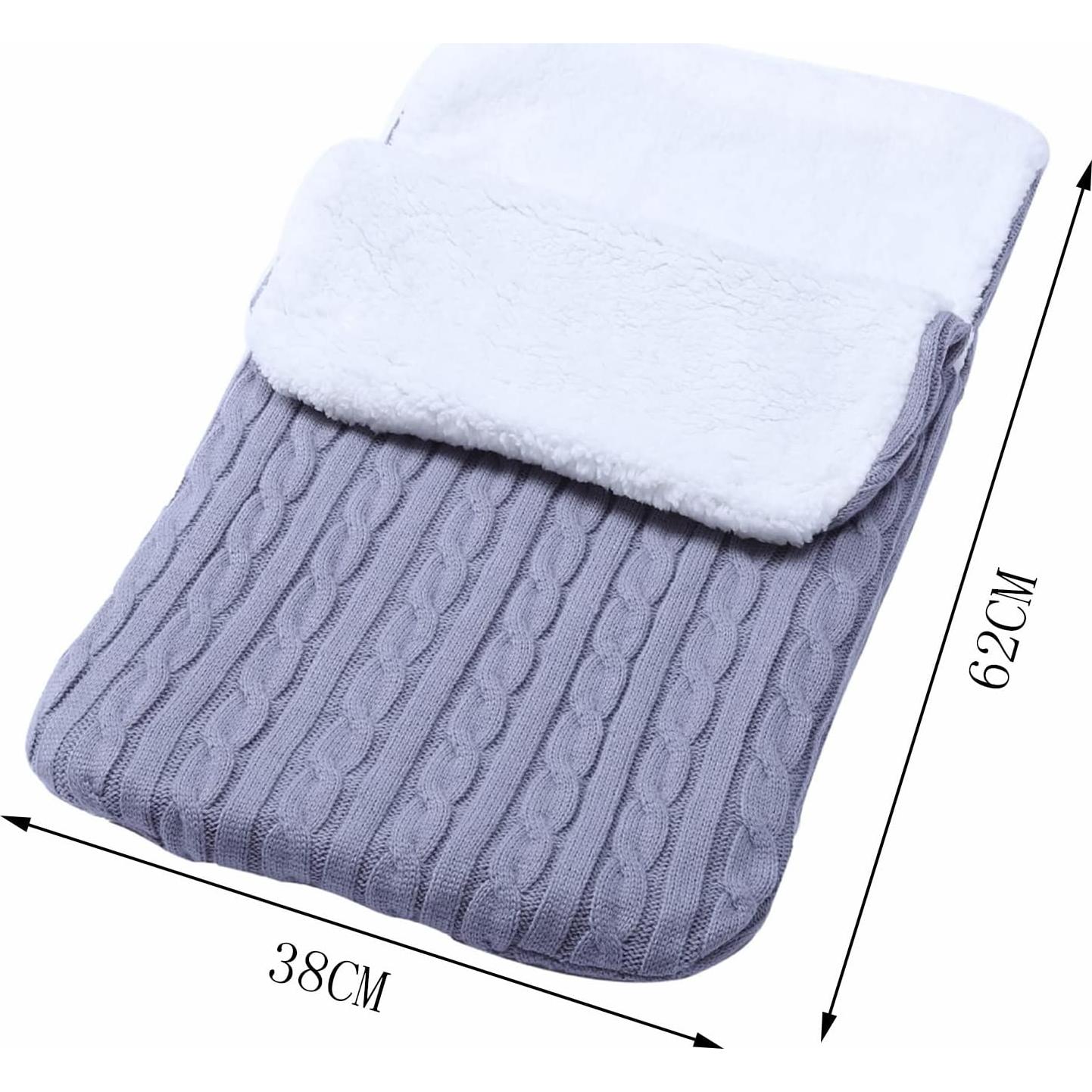 Saco de Dormir de Punto para Bebés Unisex 68x38cm