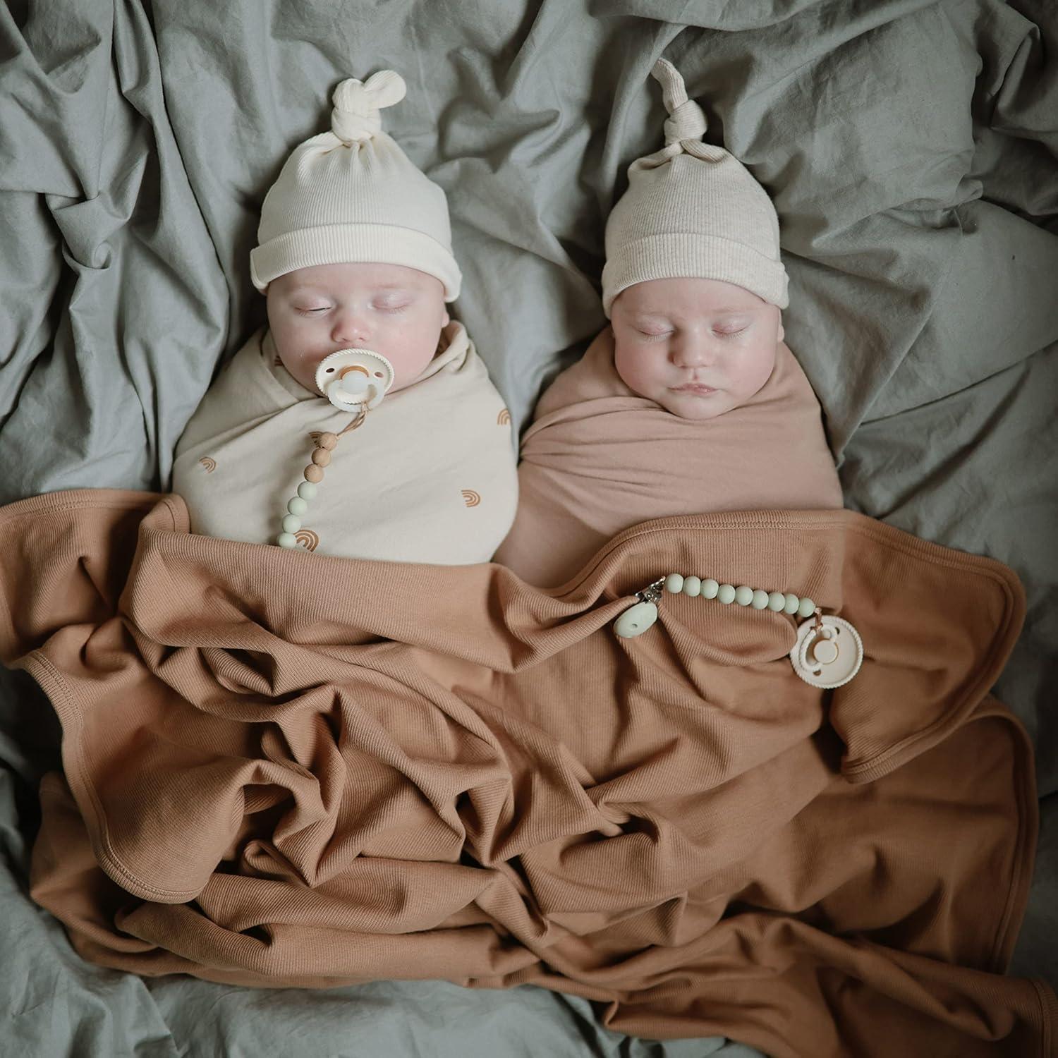 Manta Envueltoria Estirable Mushie Tradewinds 119x119 cm