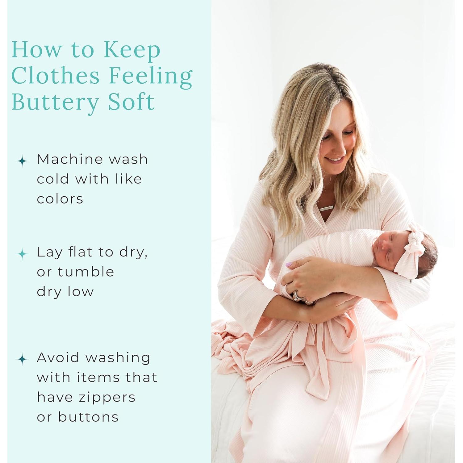 Conjunto de manta y diadema Posh Peanut - Viscosa de bambú Rosa