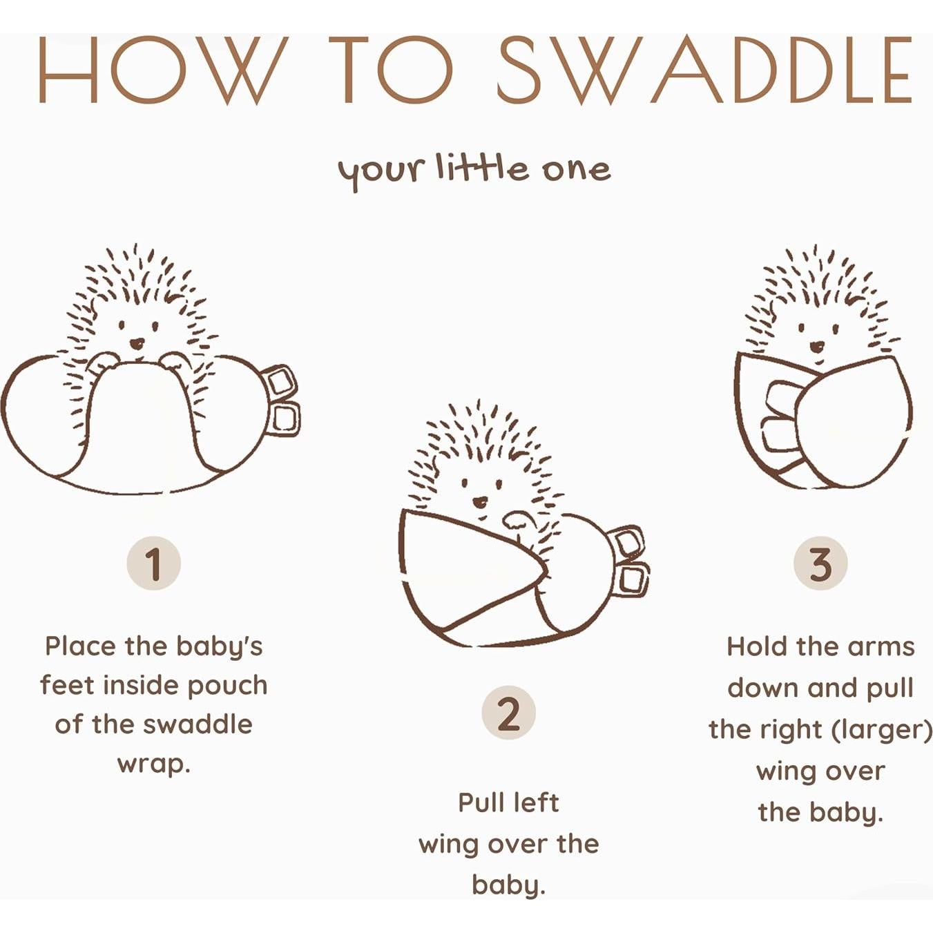 Paquete de 3 Sacos de Sueño Algodón MY LITTLE ZONE 0-3 Meses