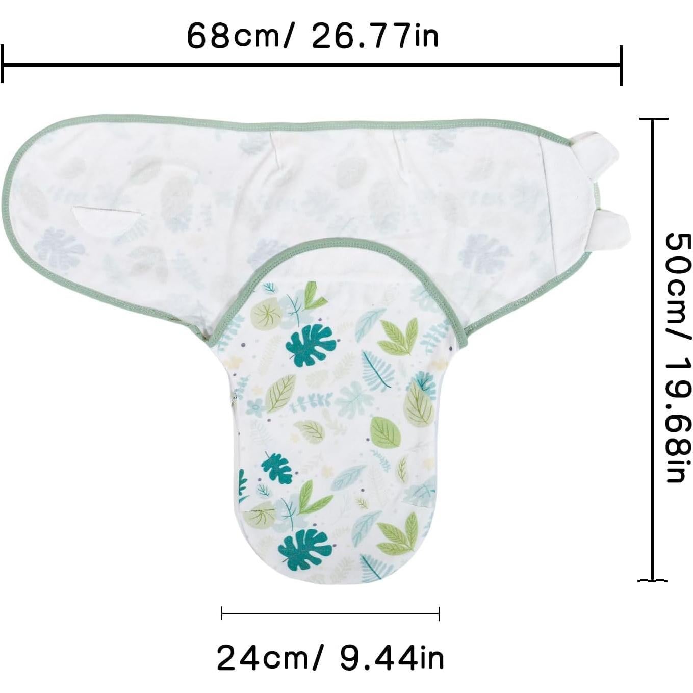 Paquete de 3 Sacos de Sueño Orgánicos SEVDO para Bebés 0-3 Meses