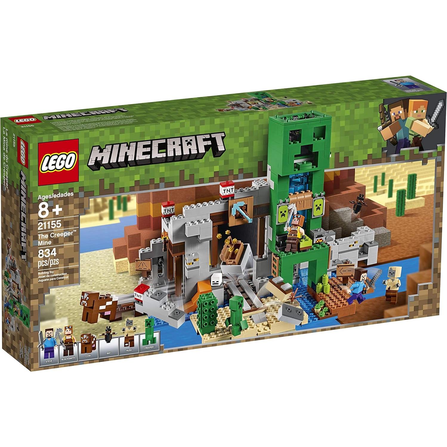 LEGO Minecraft La Mina del Creeper 21155 - 834 Piezas