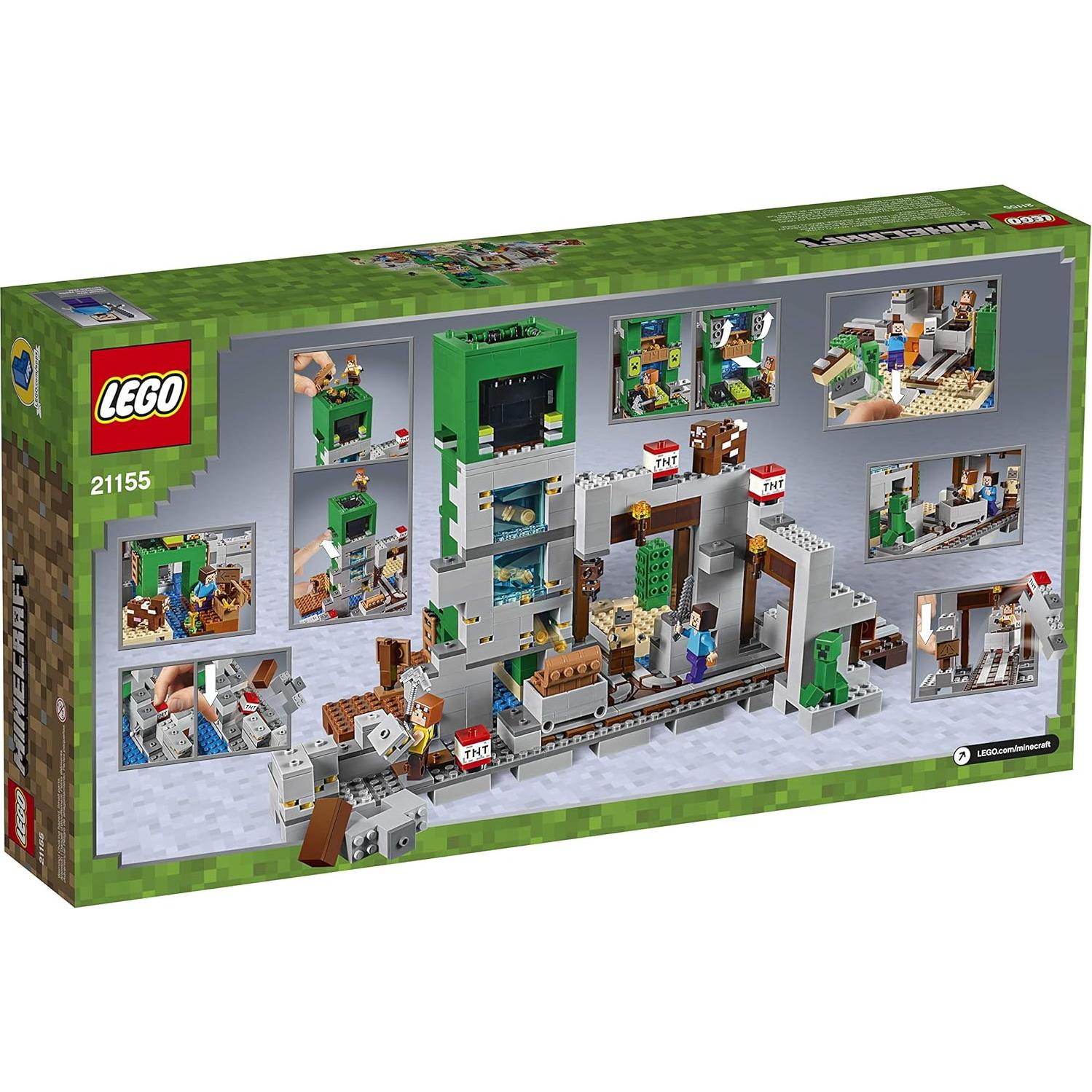LEGO Minecraft La Mina del Creeper 21155 - 834 Piezas