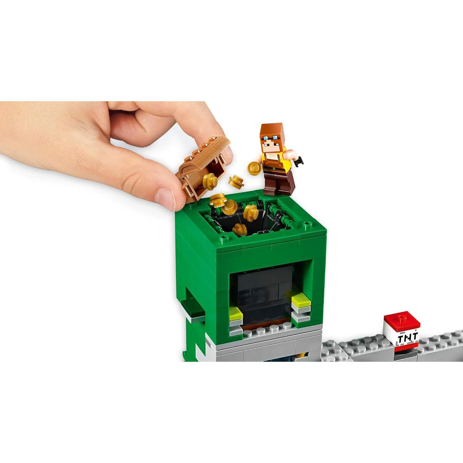 LEGO Minecraft La Mina del Creeper 21155 - 834 Piezas