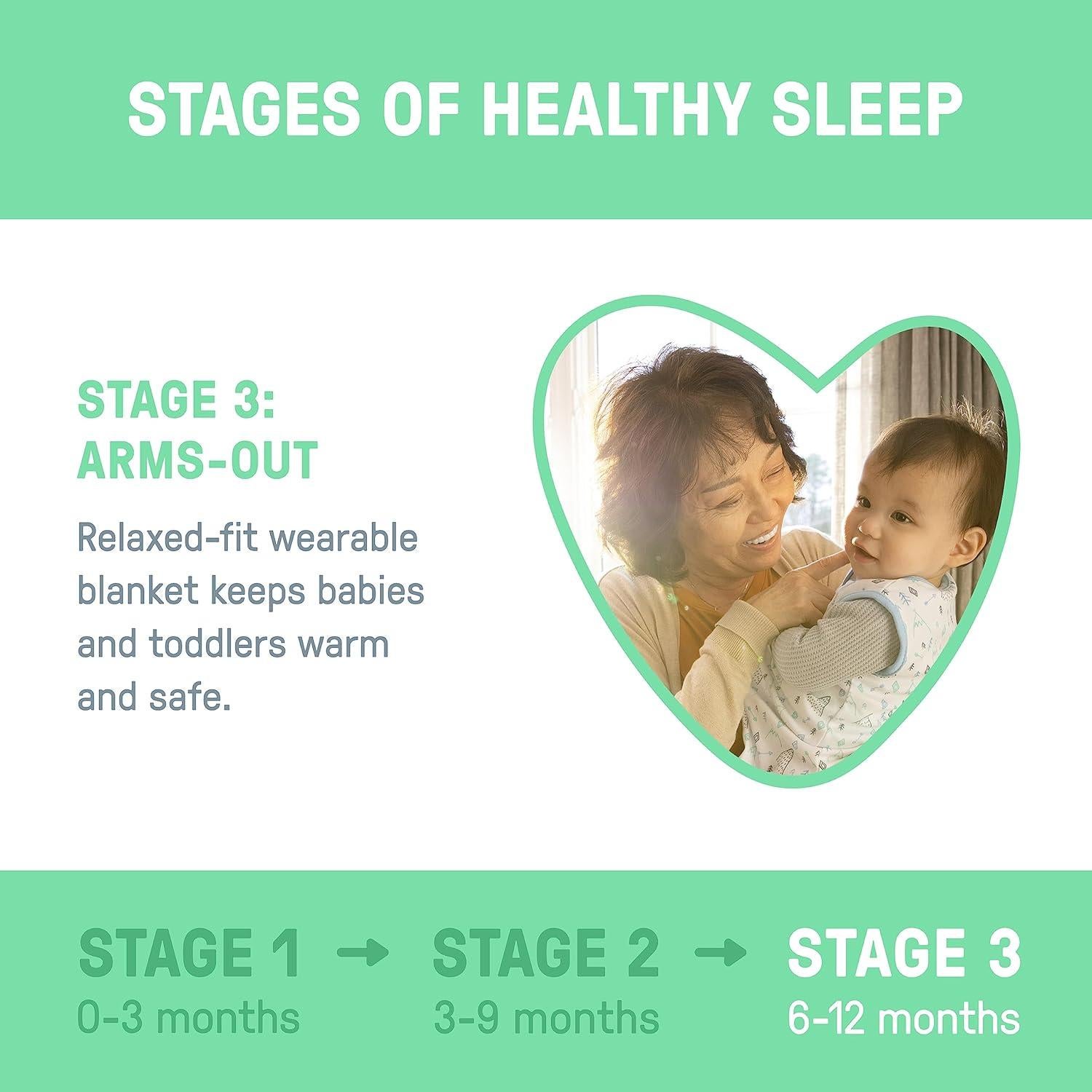 Saco de Noche para Dormir SwaddleMe Ingenuity 6-12 Meses