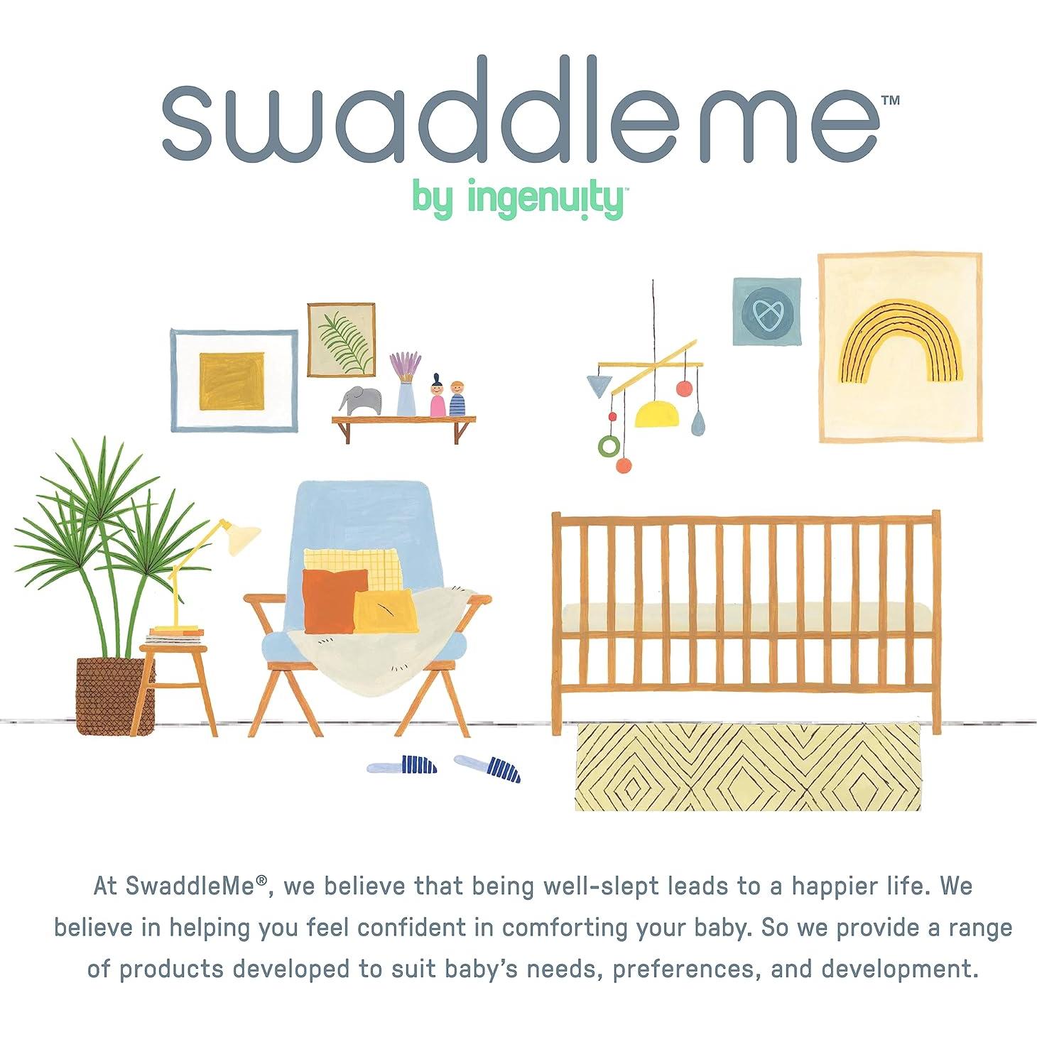 Saco de Noche para Dormir SwaddleMe Ingenuity 6-12 Meses